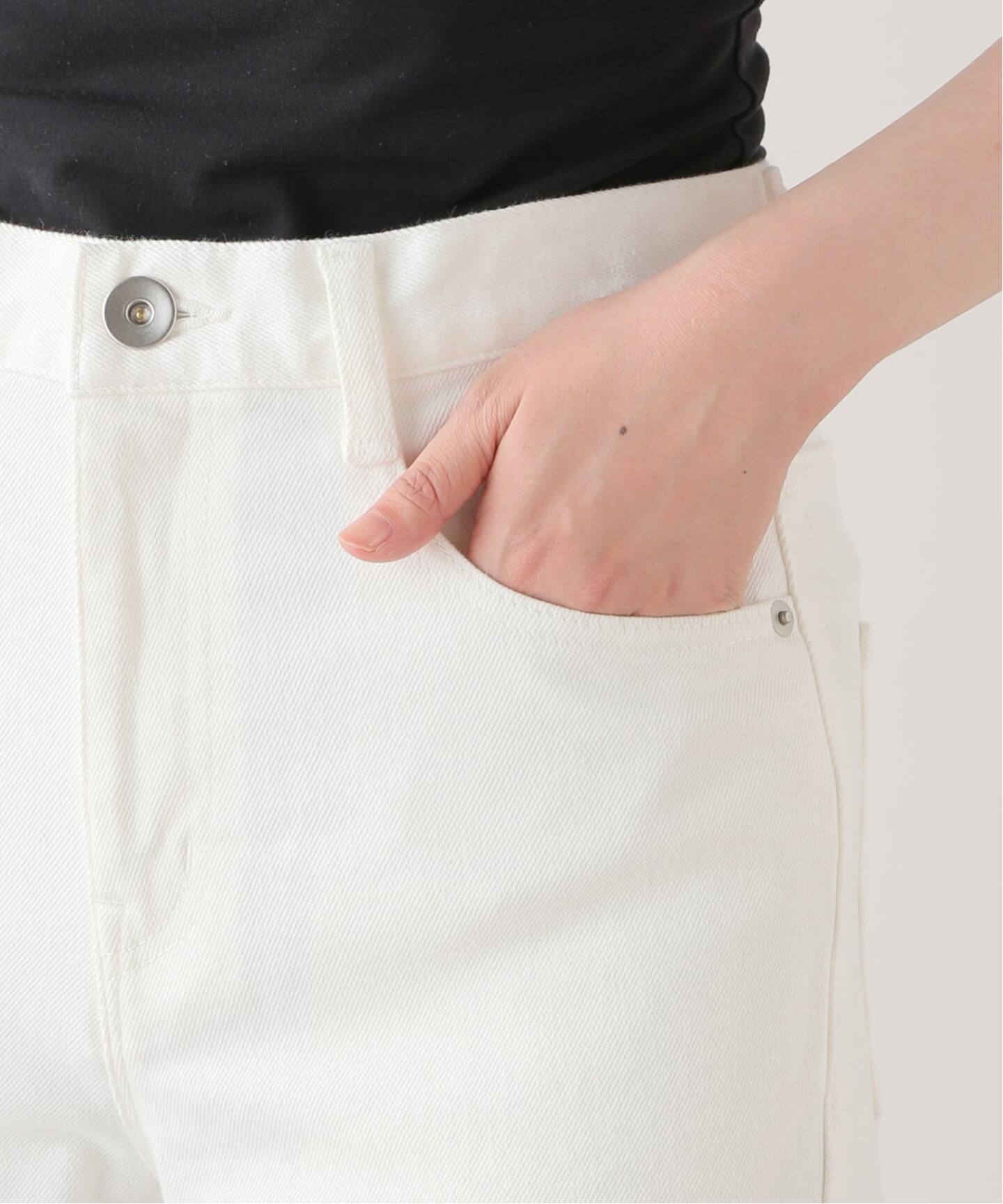 追加 Loose Jeans (white)（デニムパンツ・ジーンズ）｜Deuxieme