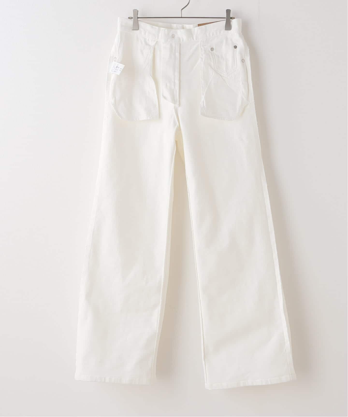 追加 Loose Jeans (white)（デニムパンツ・ジーンズ）｜Deuxieme
