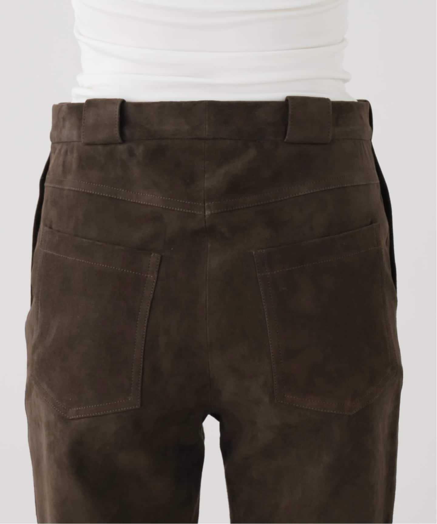 INES & MARECHAL】FLARE LEATHER PANTS（その他パンツ）｜Deuxieme