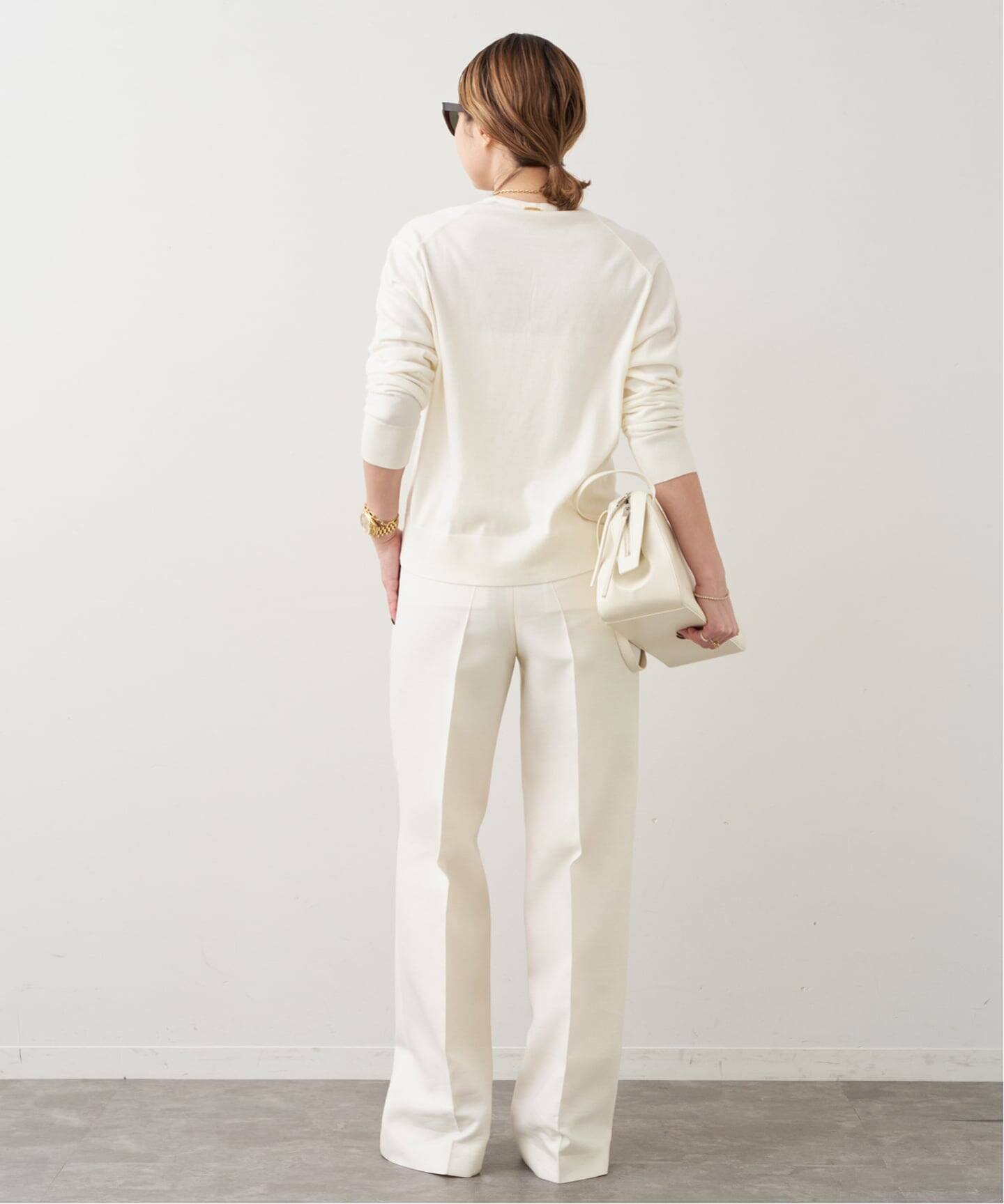 R2W/アールツーダブリュー】 BRUNI WOOL SILK PANTS（スラックス