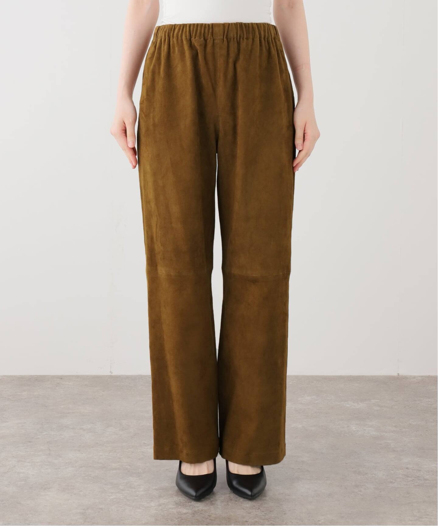 INES & MARECHAL】EASY LEATHER PANTS（その他パンツ）｜Deuxieme