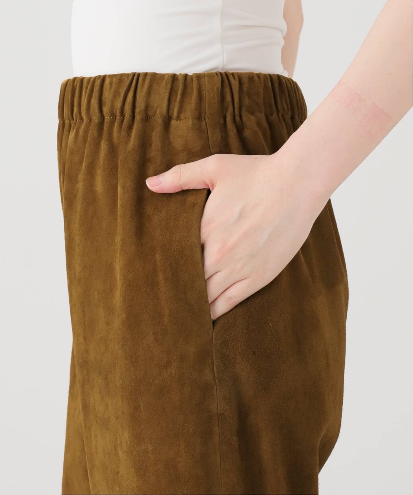 INES & MARECHAL】EASY LEATHER PANTS（その他パンツ）｜Deuxieme