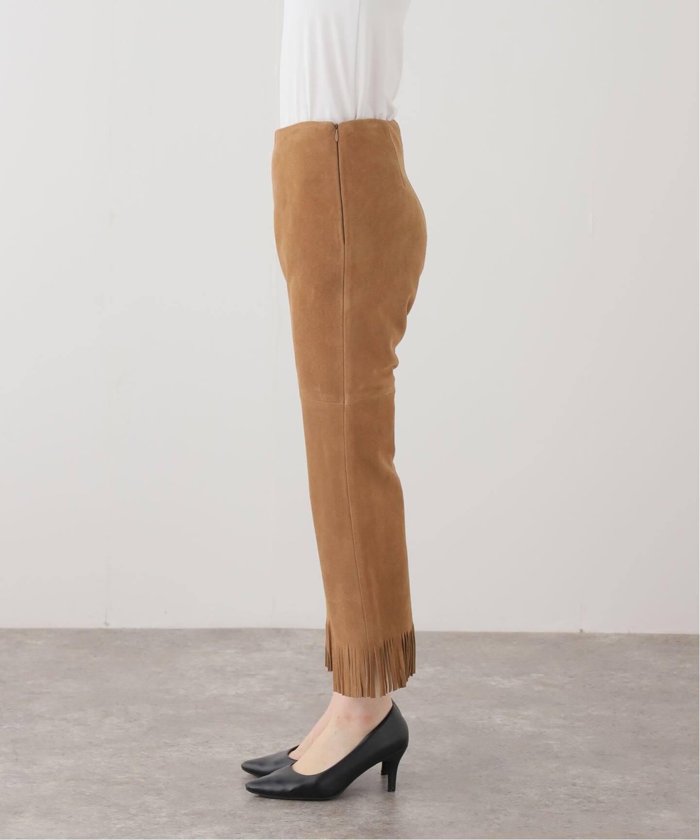 MADISONBLUE / マディソンブルー】 FRINGE PANTS SUEDE（その他パンツ
