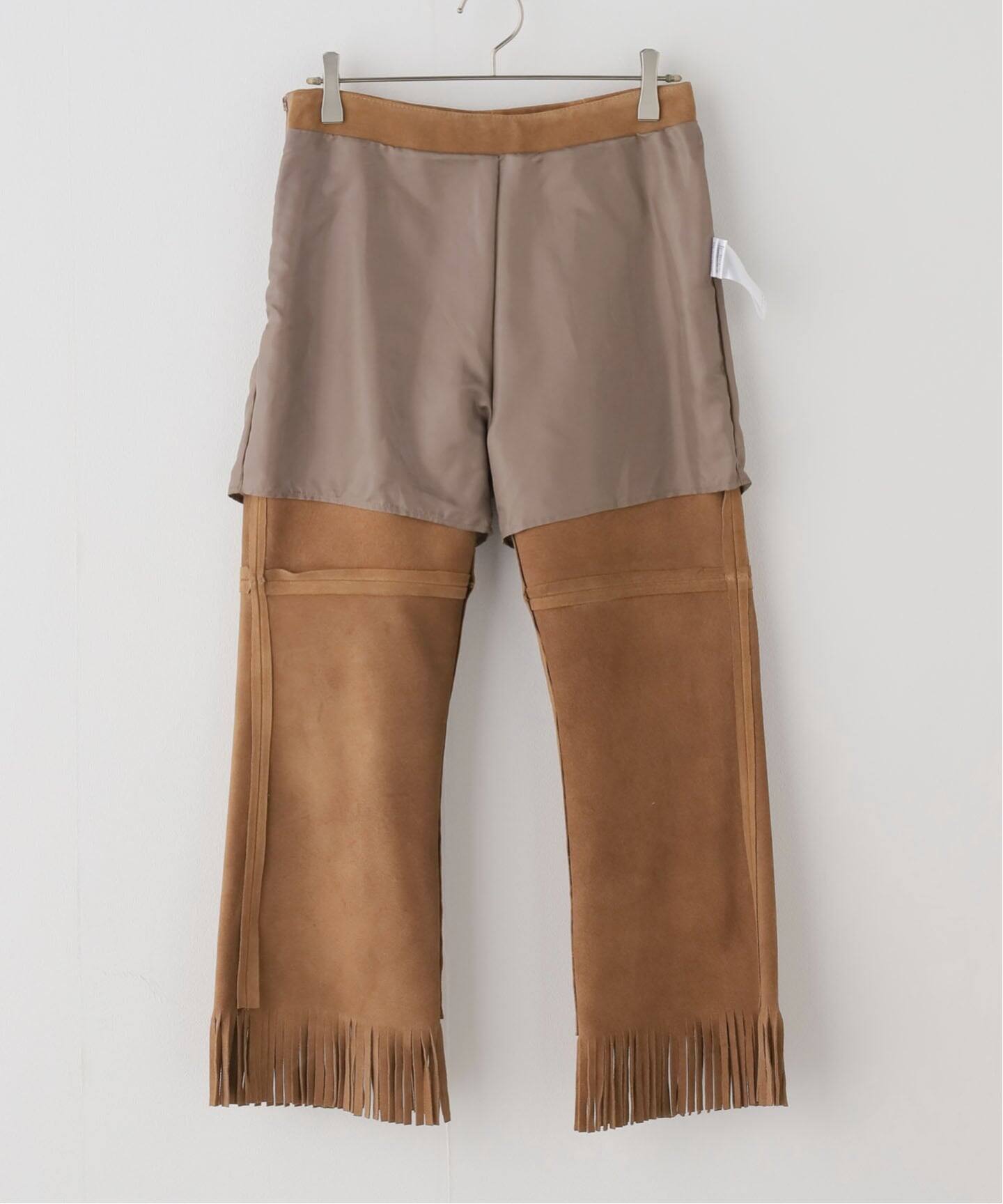 MADISONBLUE / マディソンブルー】 FRINGE PANTS SUEDE（その他パンツ
