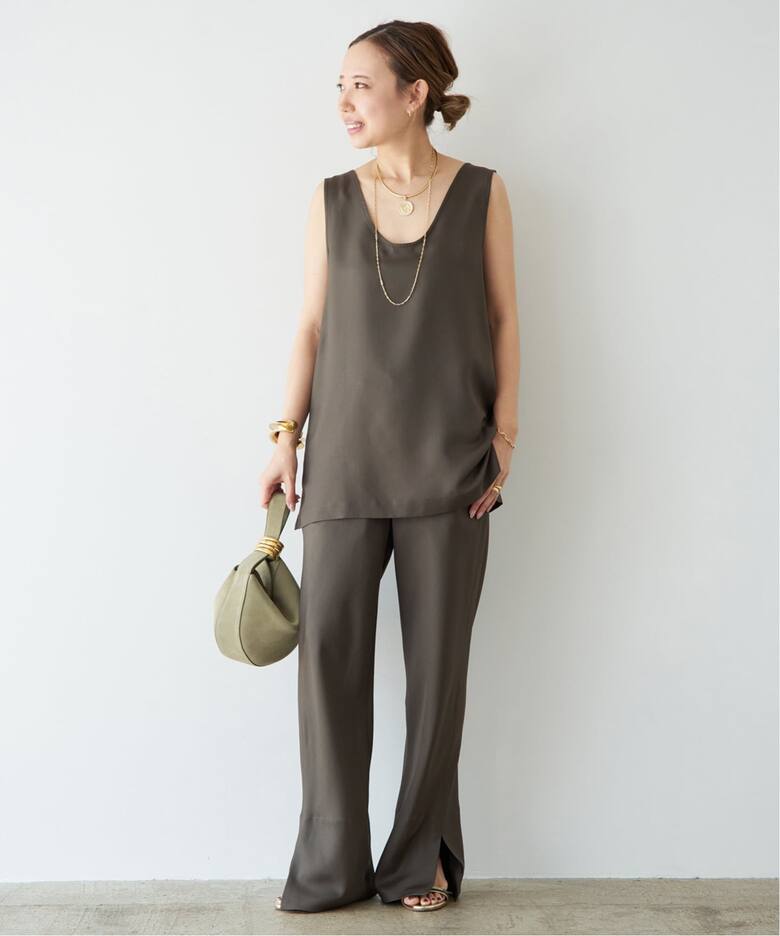 Raspail/ラスパイユ】Standard Silk Pants（その他パンツ）｜Deuxieme 