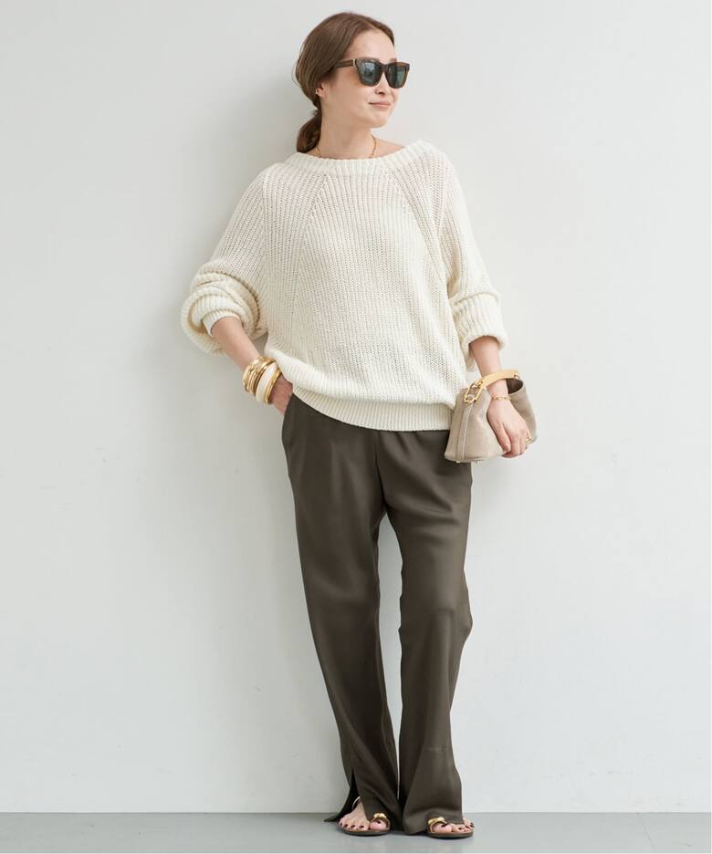 Raspail/ラスパイユ】Standard Silk Pants（その他パンツ）｜Deuxieme