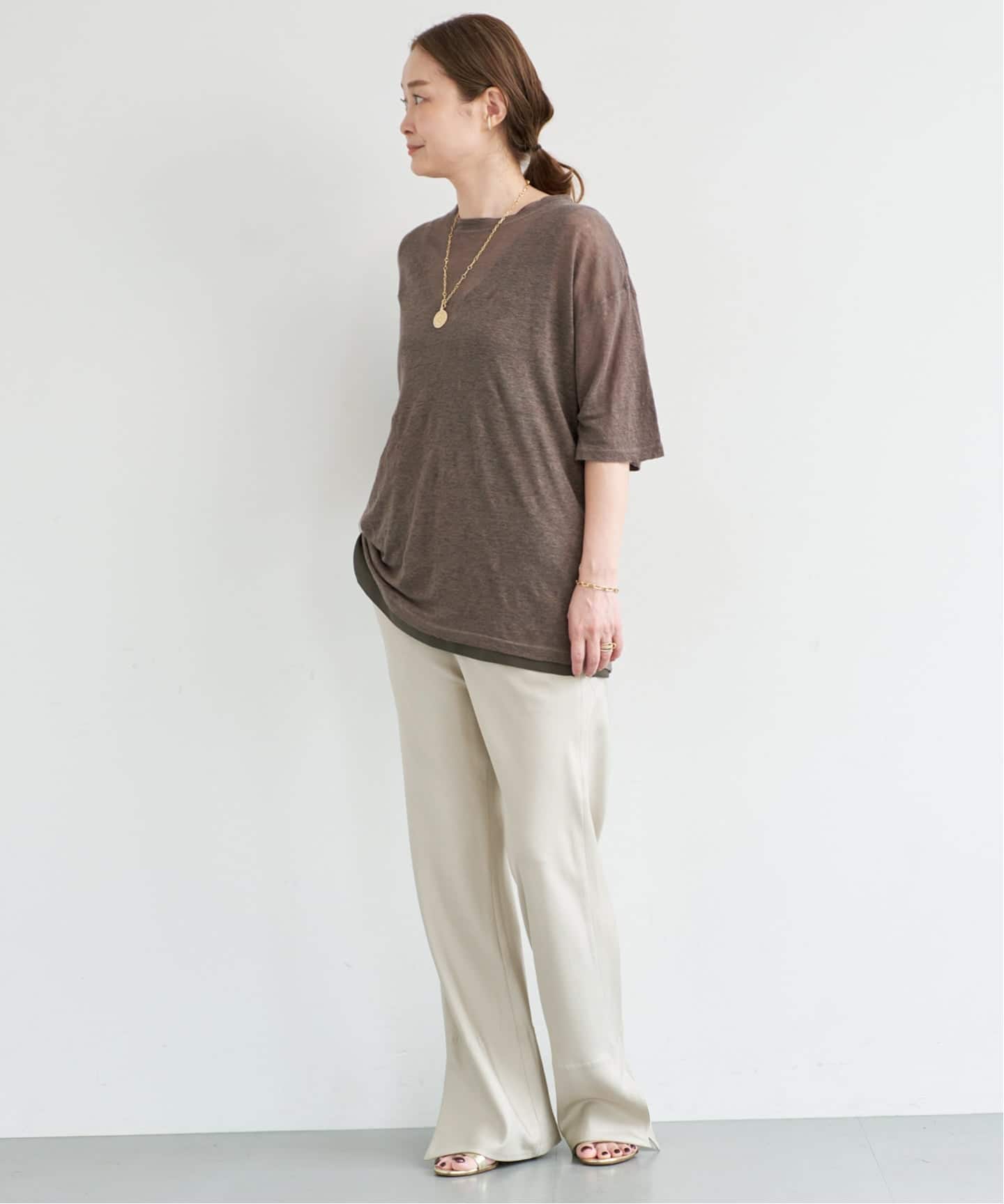 Raspail/ラスパイユ】Standard Silk Pants（その他パンツ）｜Deuxieme