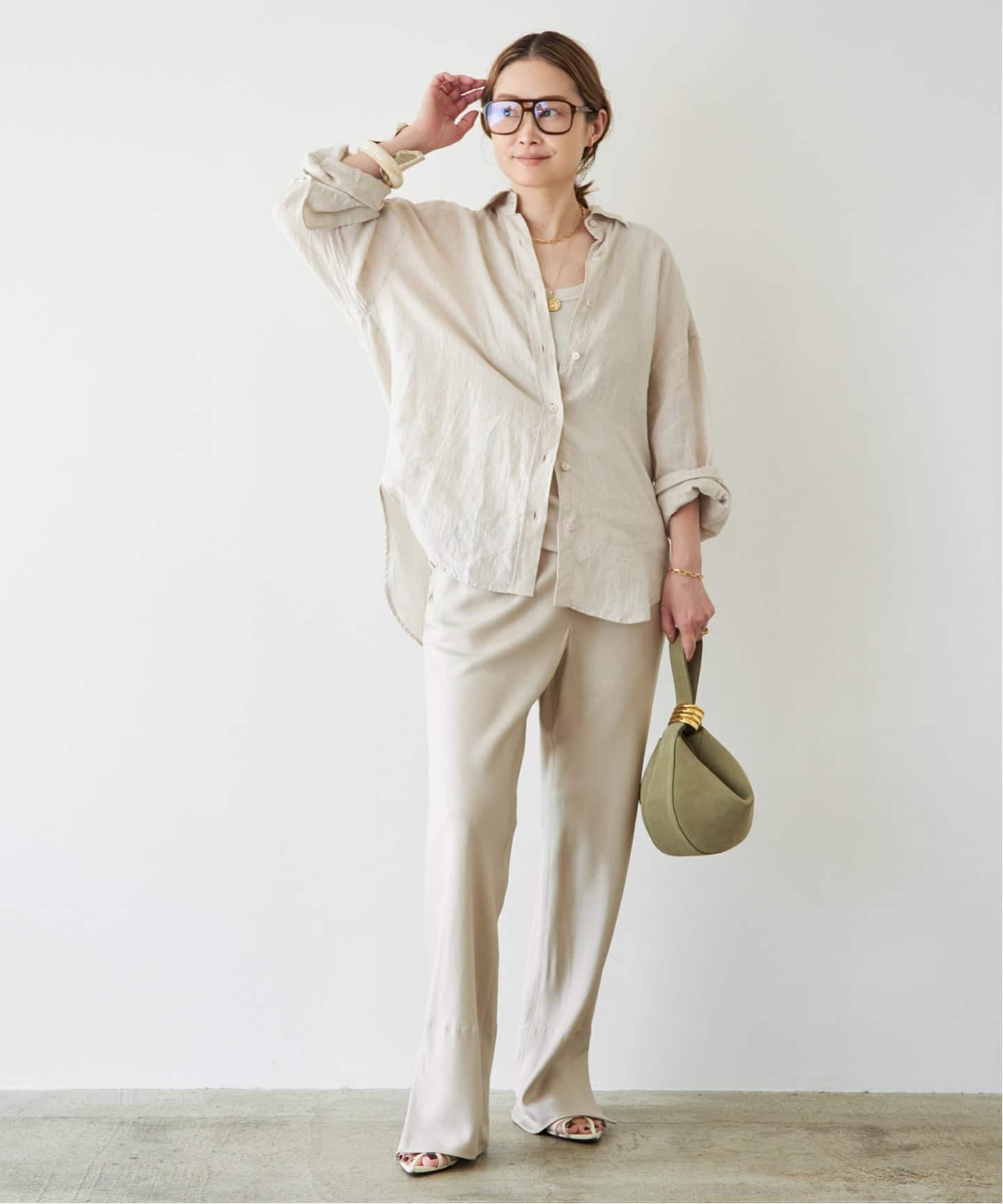 Raspail/ラスパイユ】Standard Silk Pants（その他パンツ）｜Deuxieme