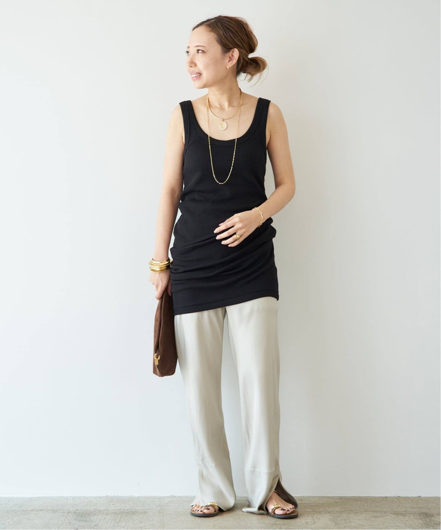 Raspail/ラスパイユ】Standard Silk Pants（その他パンツ）｜Deuxieme