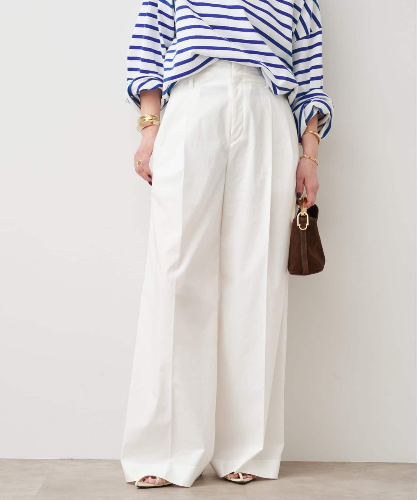 Raspail/ラスパイユ】Polished Pants（スラックス）｜Deuxieme Classe