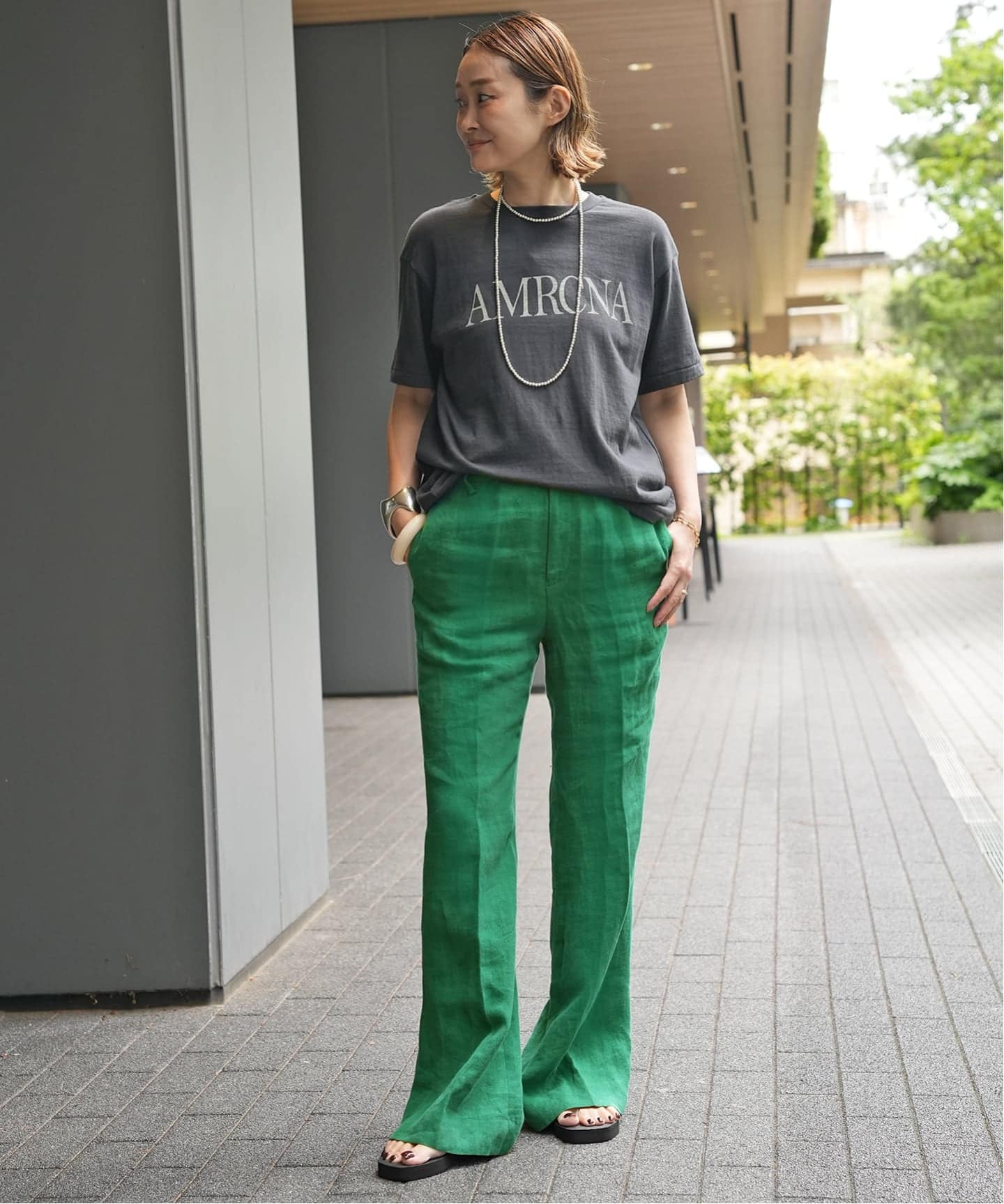 Raspail/ラスパイユ】 Sophisticated Pants（スラックス）｜Deuxieme