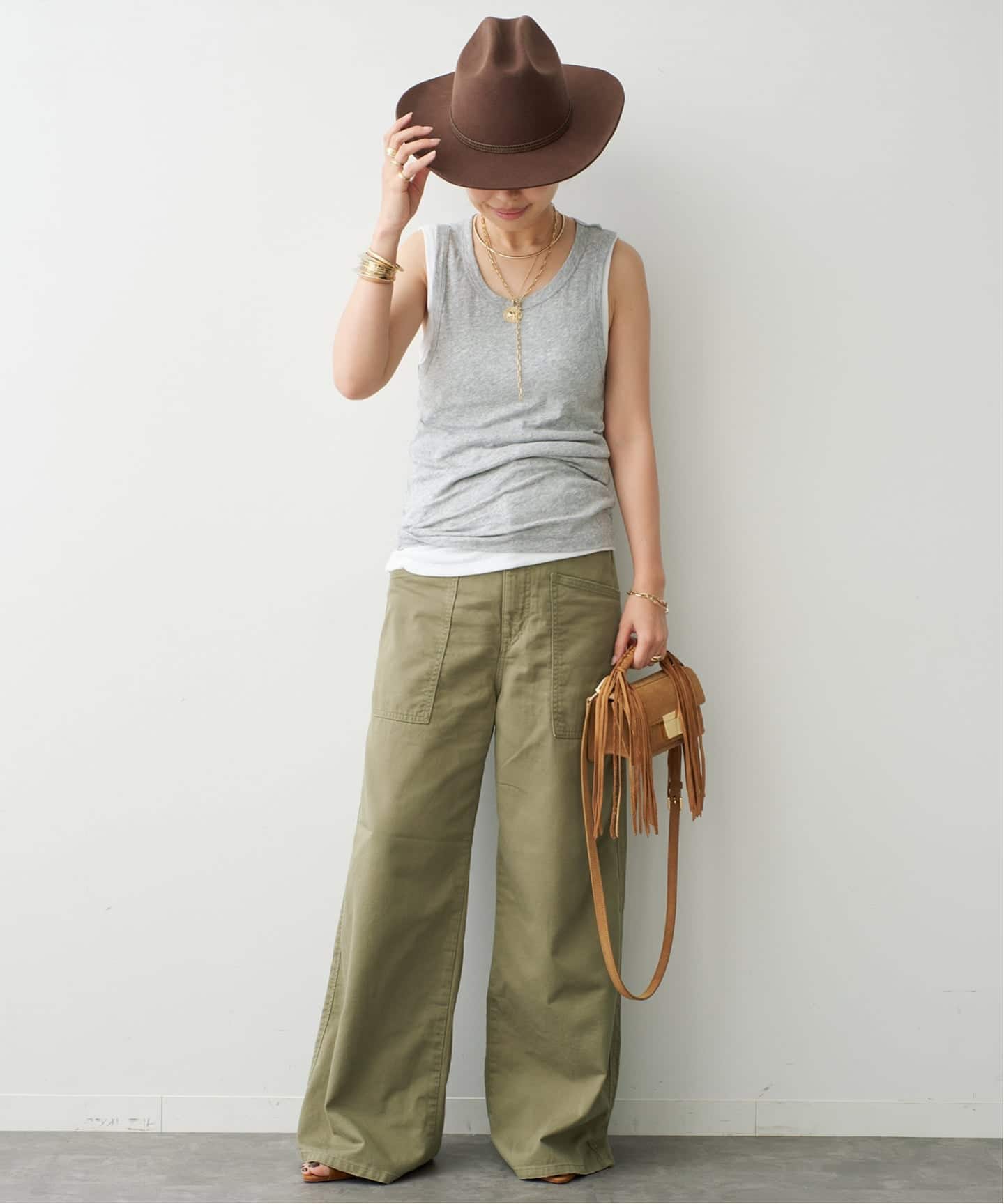 JOHNBULL/ジョンブル】WORK PANTS KHAKI（その他パンツ）｜Deuxieme