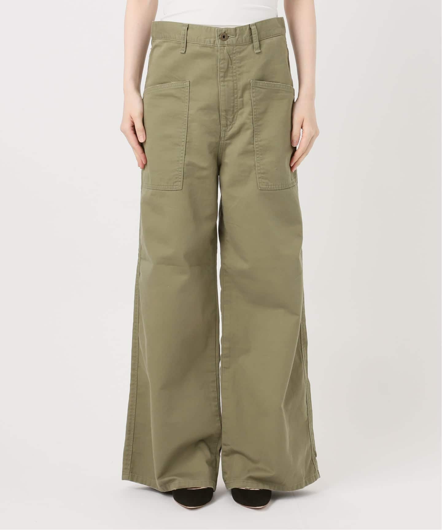 【新品】ドゥーズィエムクラス ジョンブル　ワークパンツ 36 JOHNBULL/ジョンブル】WORK PANTS KHAKI（その他パンツ）｜Deuxieme