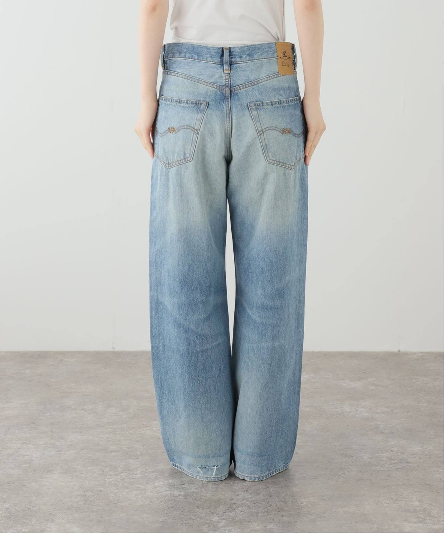 DENIMIST/デニミスト】TERI WIDE LEG JEAN (29.5)（デニムパンツ
