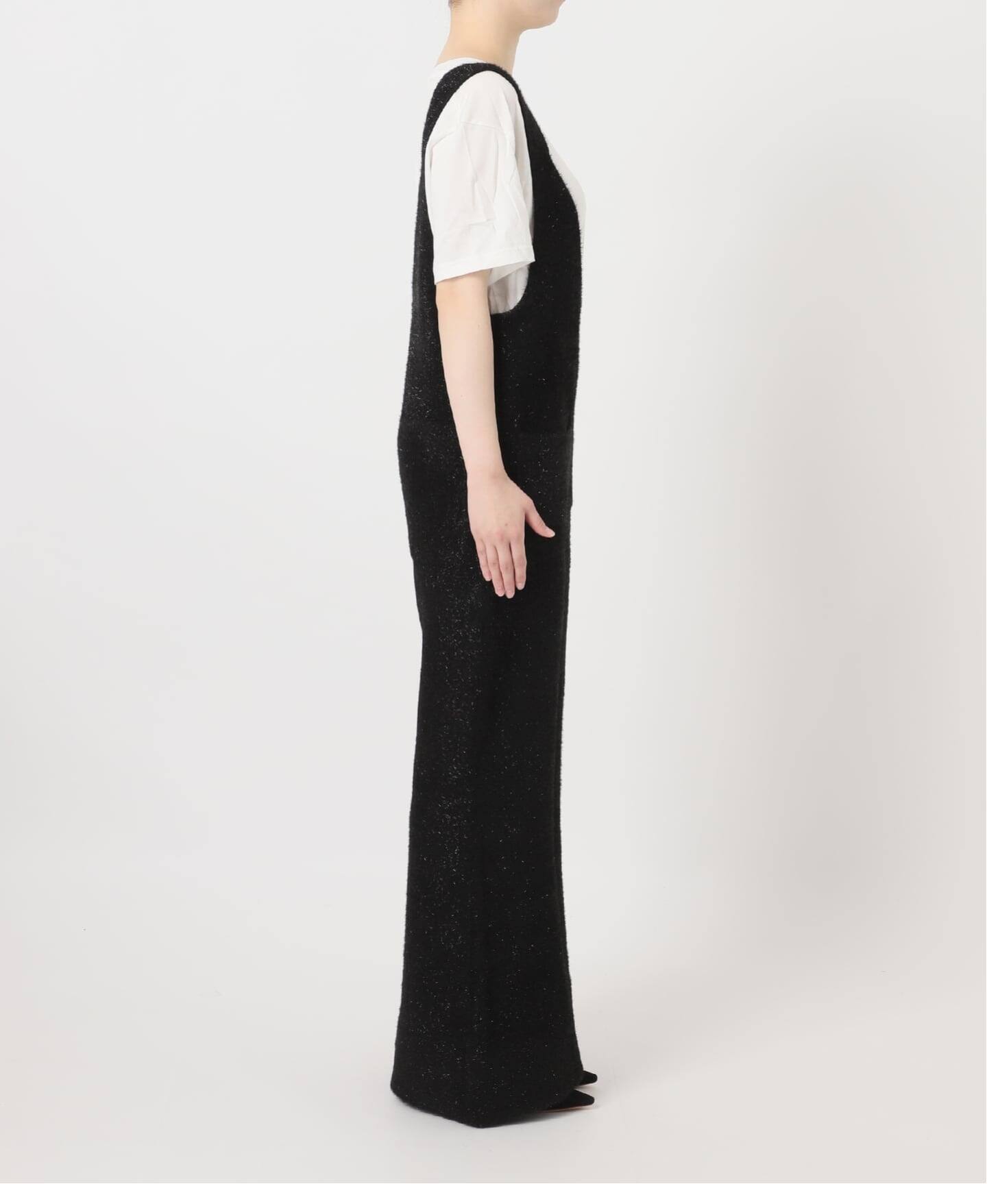 予約》【Col Pierrot/コルピエロ】RAME KNIT オールインワン（つなぎ