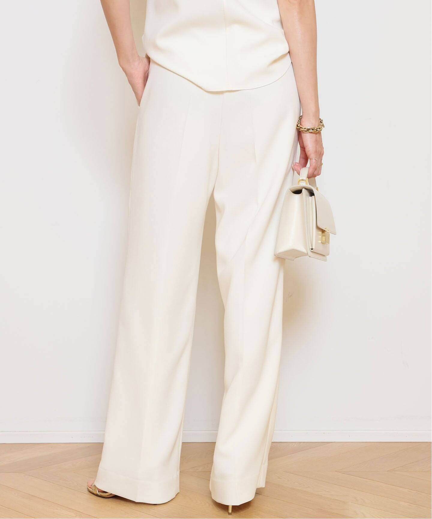 トリアセGG タック パンツ（スラックス）｜MUSE de Deuxieme Classe