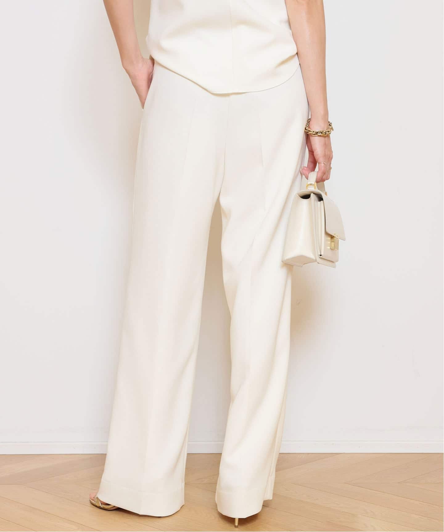 トリアセGG タック パンツ（スラックス）｜MUSE de Deuxieme Classe