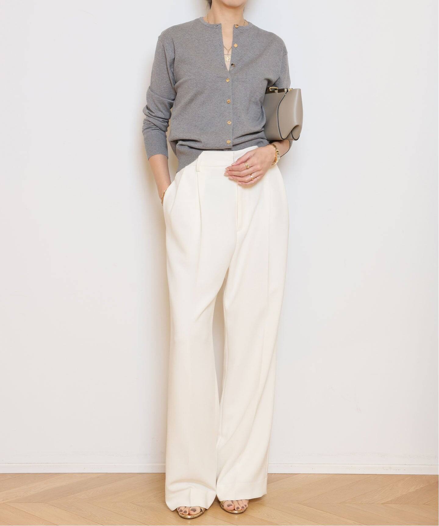 トリアセGG タック パンツ（スラックス）｜MUSE de Deuxieme Classe