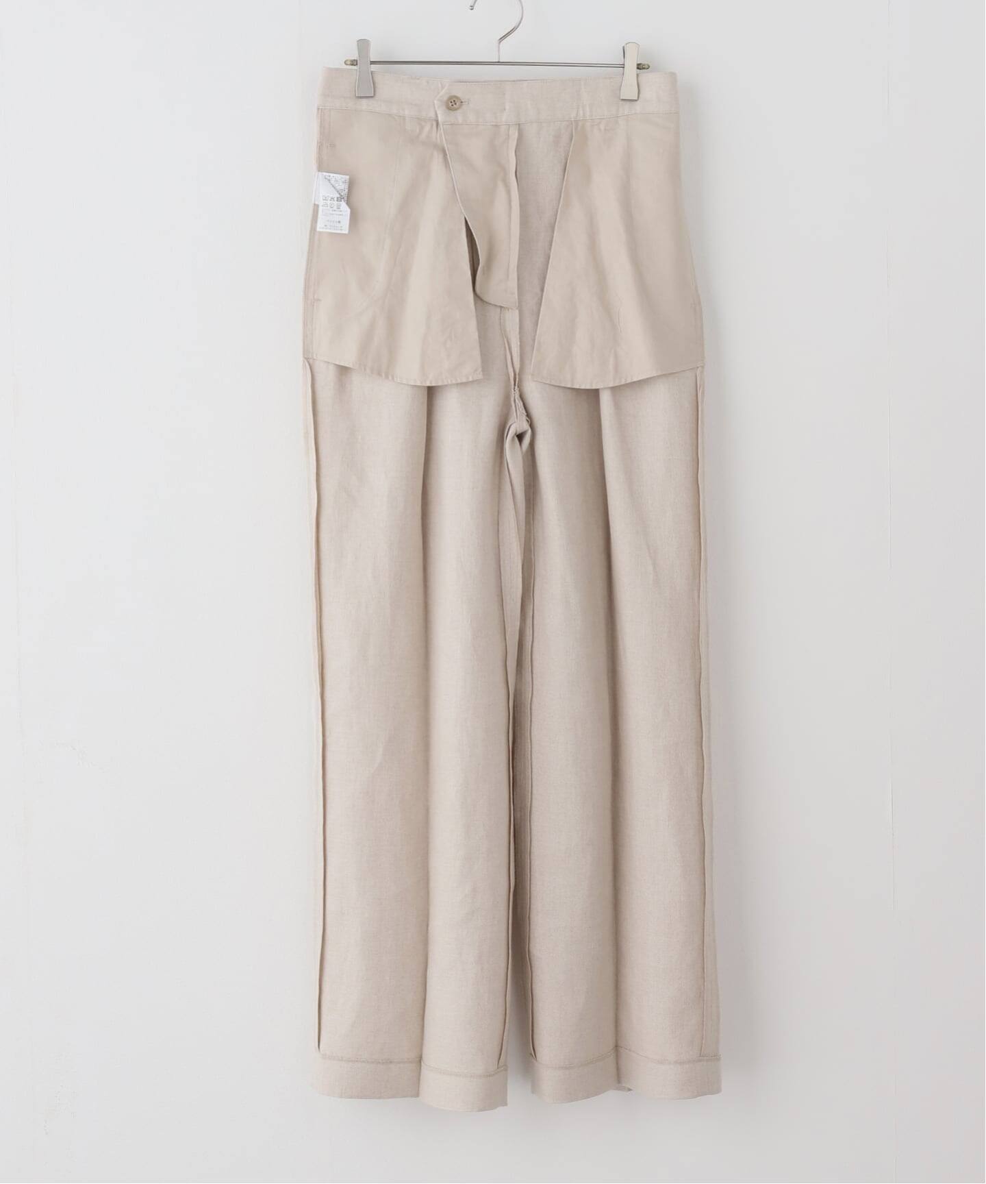 MUSE de Deuxieme Classe チノ タックワイドパンツ 36 Deuxieme Classe（ドゥーズィエムクラス） 「MUSE de Deuxieme Classe