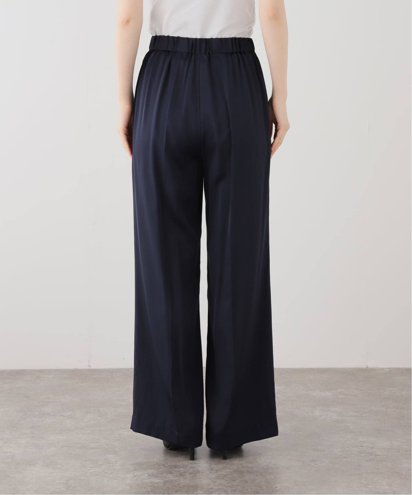 SILK SATIN EASY パンツ（その他パンツ）｜MUSE de Deuxieme Classe