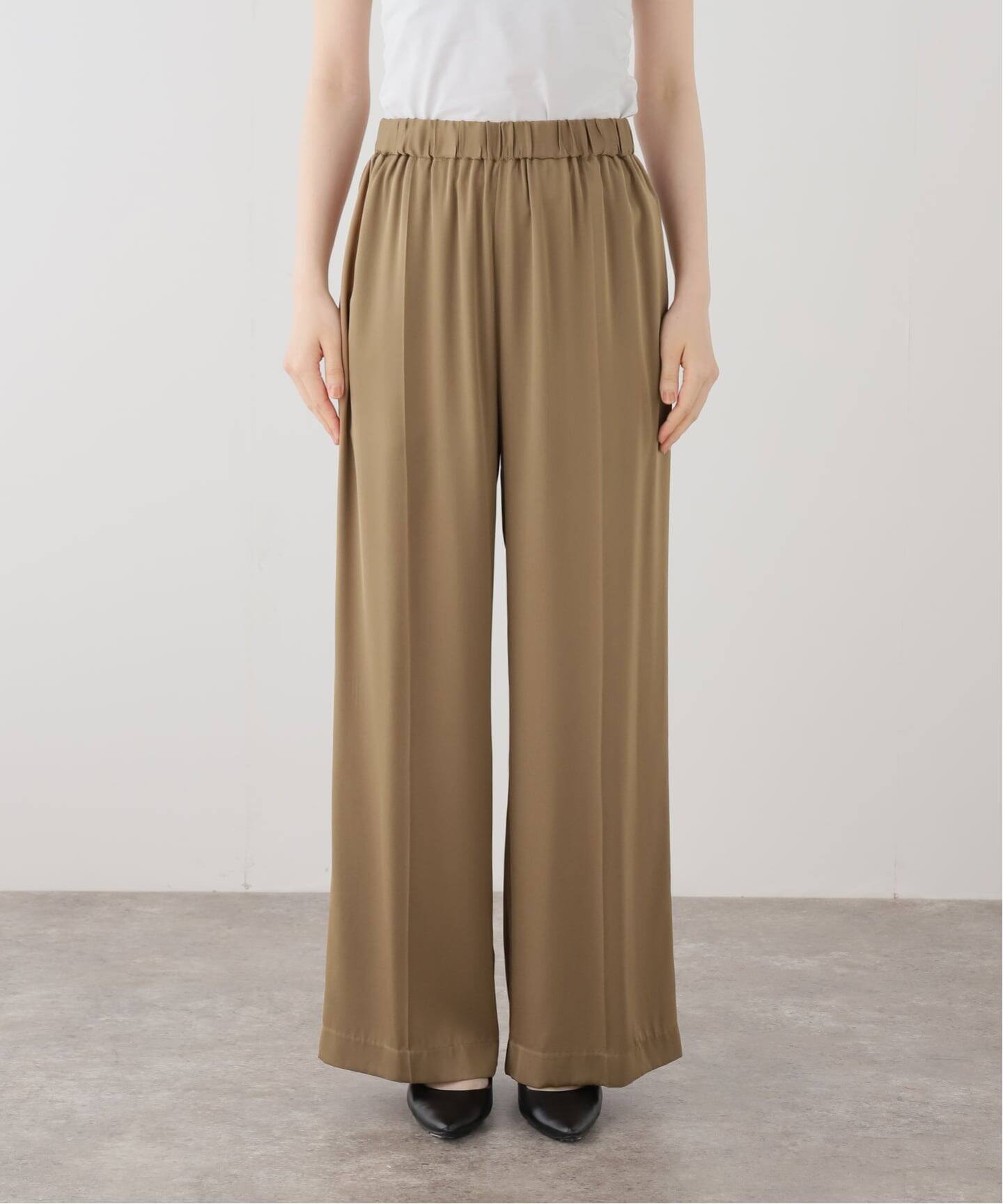 SILK SATIN EASY パンツ(その他パンツ)|MUSE de Deuxieme Classe SILK SATIN EASY パンツ(その他パンツ)|MUSE de Deuxieme Classe