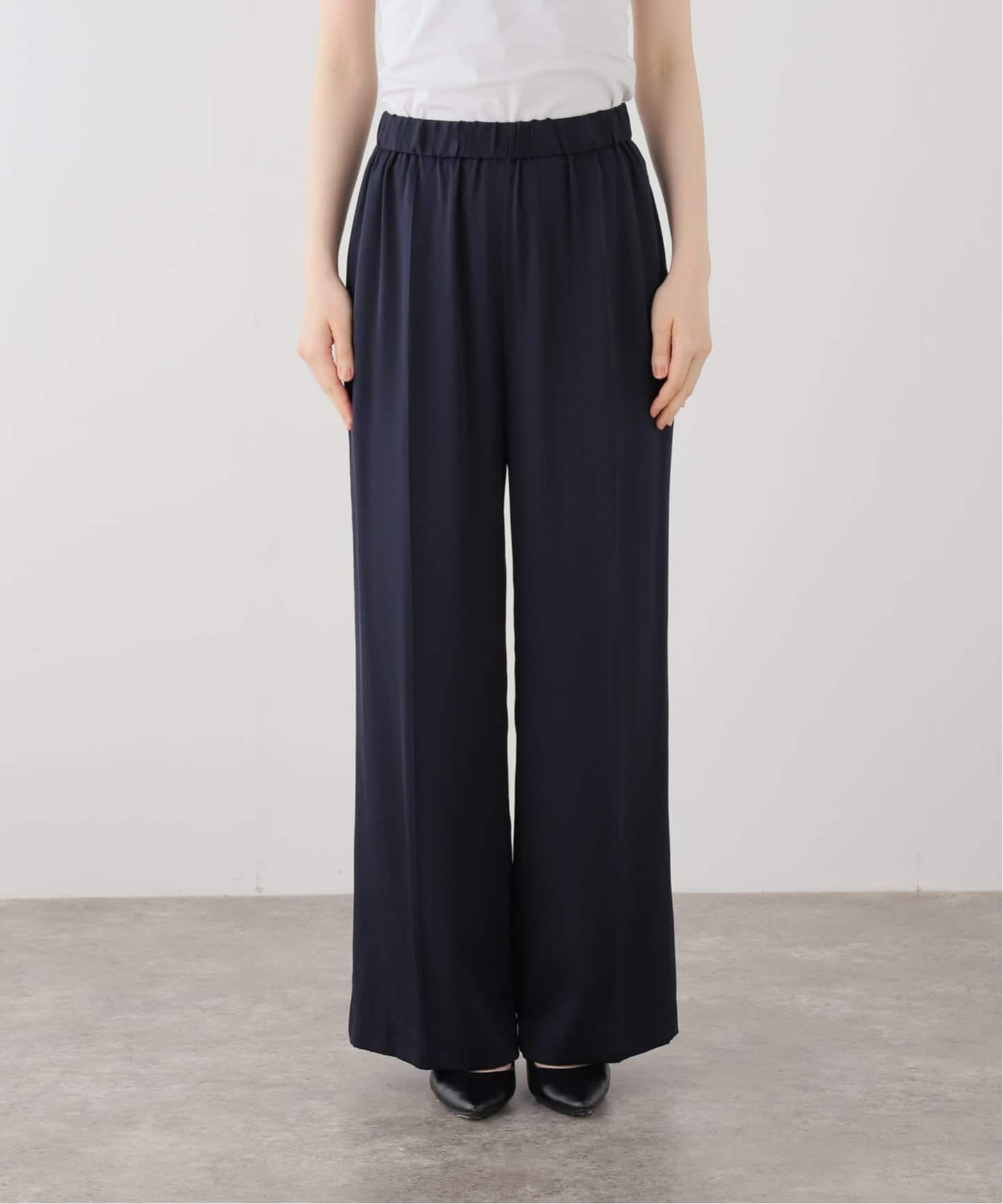 SILK SATIN EASY パンツ（その他パンツ）｜MUSE de Deuxieme Classe