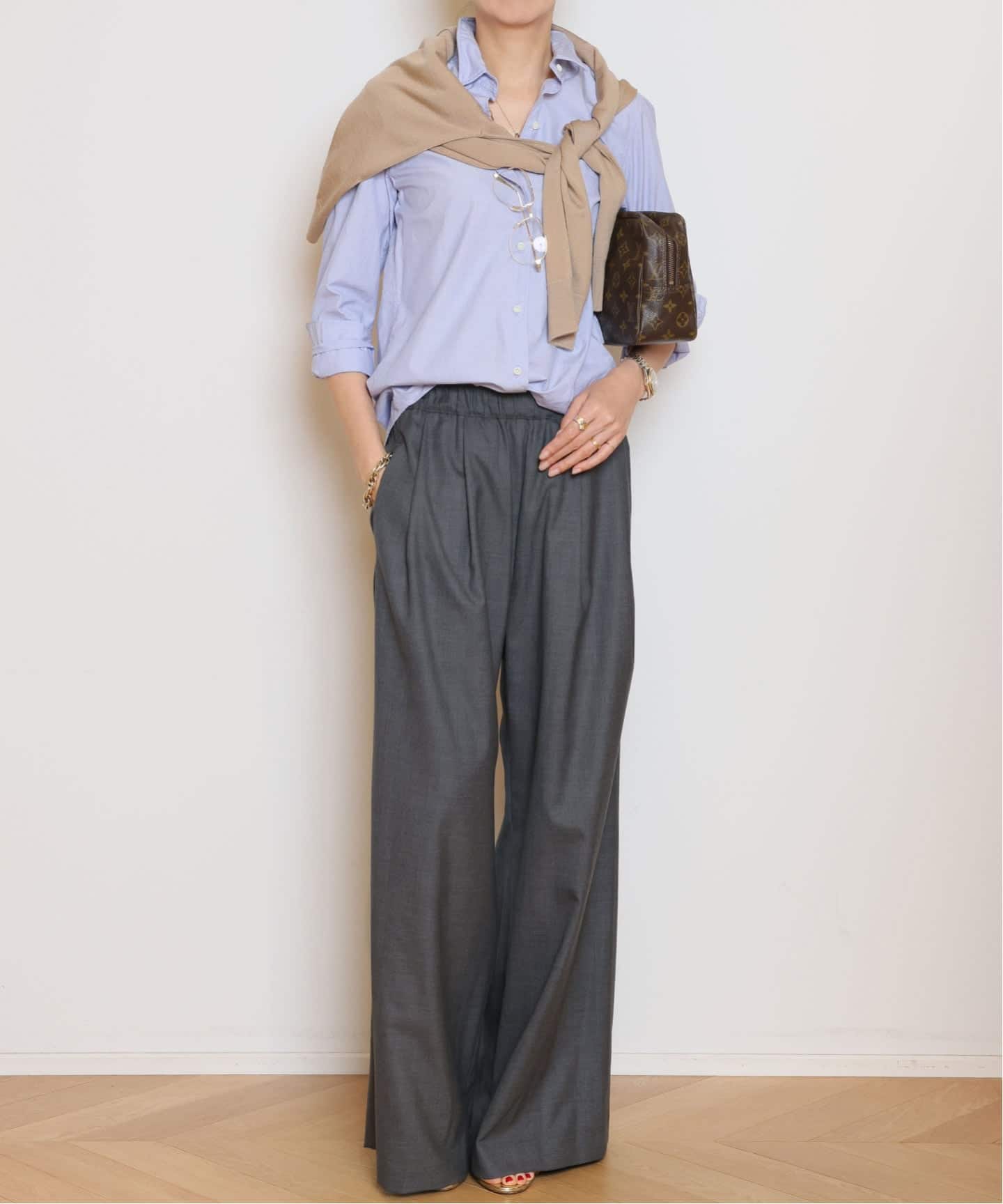 *COOL VICTORIAN EASY パンツ　38 予約》*COOL VICTORIAN EASY パンツ（スラックス）｜MUSE de Deuxieme