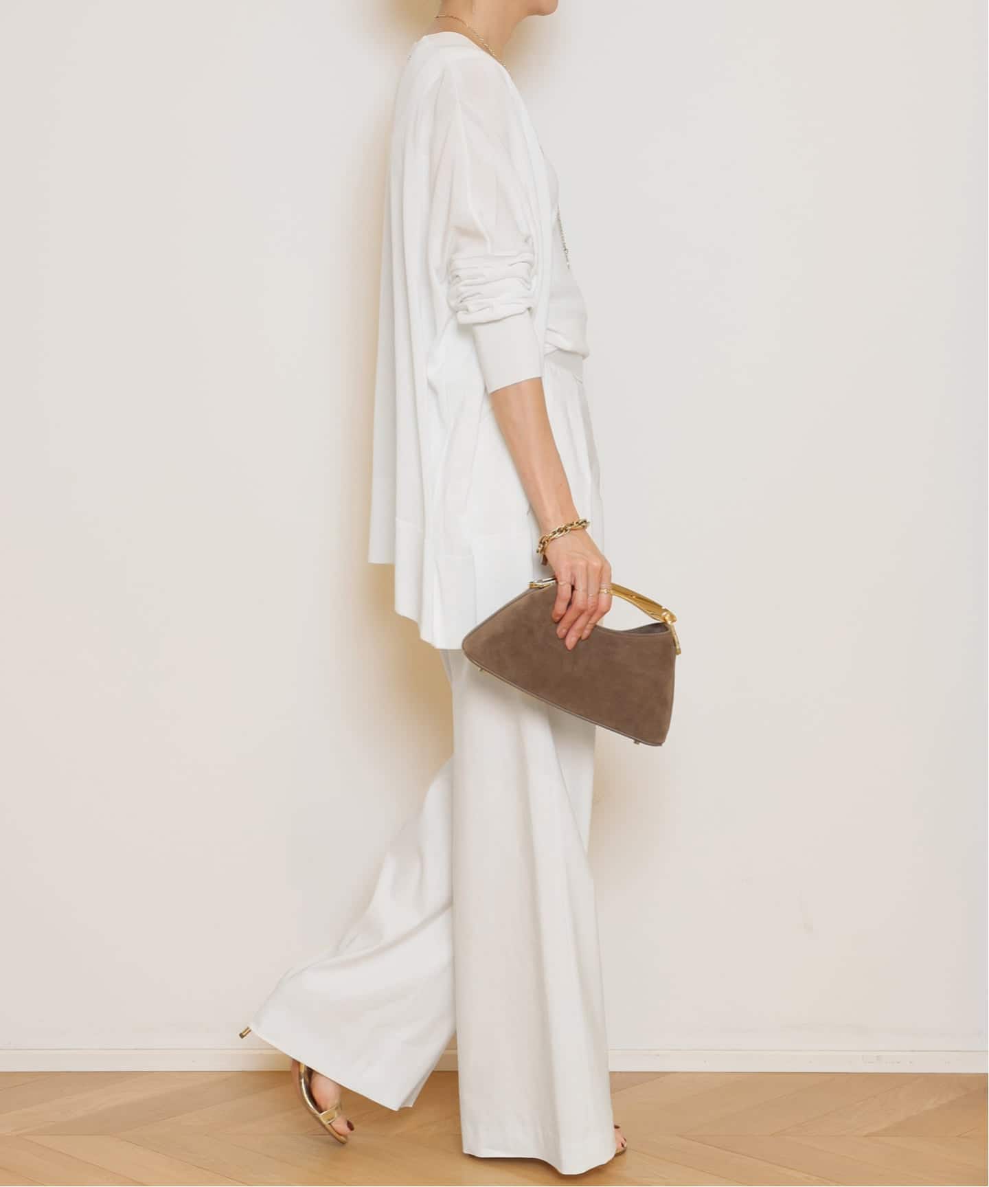 STRETCH TWILL タックパンツ（その他パンツ）｜MUSE de Deuxieme