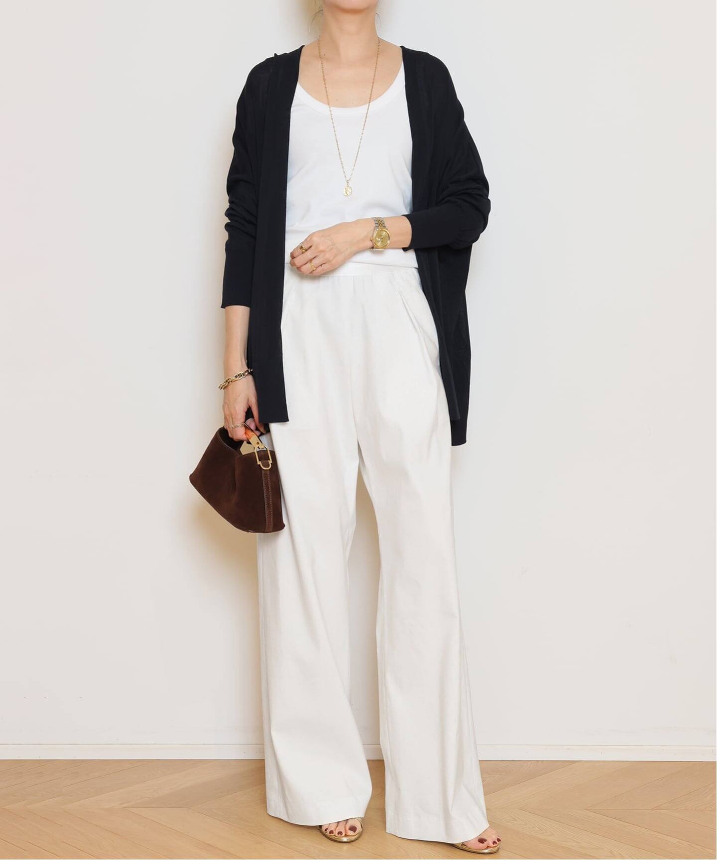 STRETCH TWILL タックパンツ（その他パンツ）｜MUSE de Deuxieme