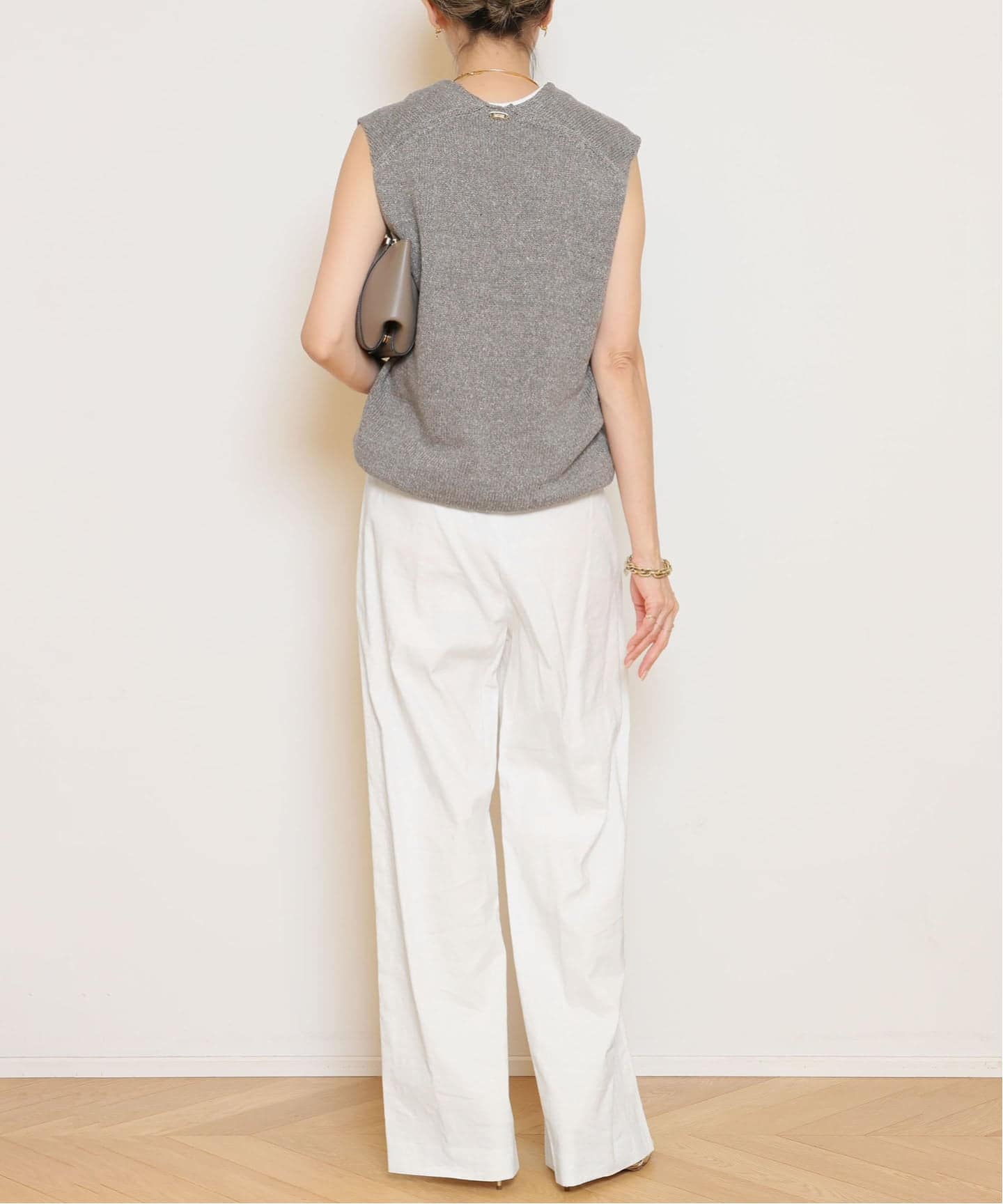 STRETCH TWILL タックパンツ（その他パンツ）｜MUSE de Deuxieme
