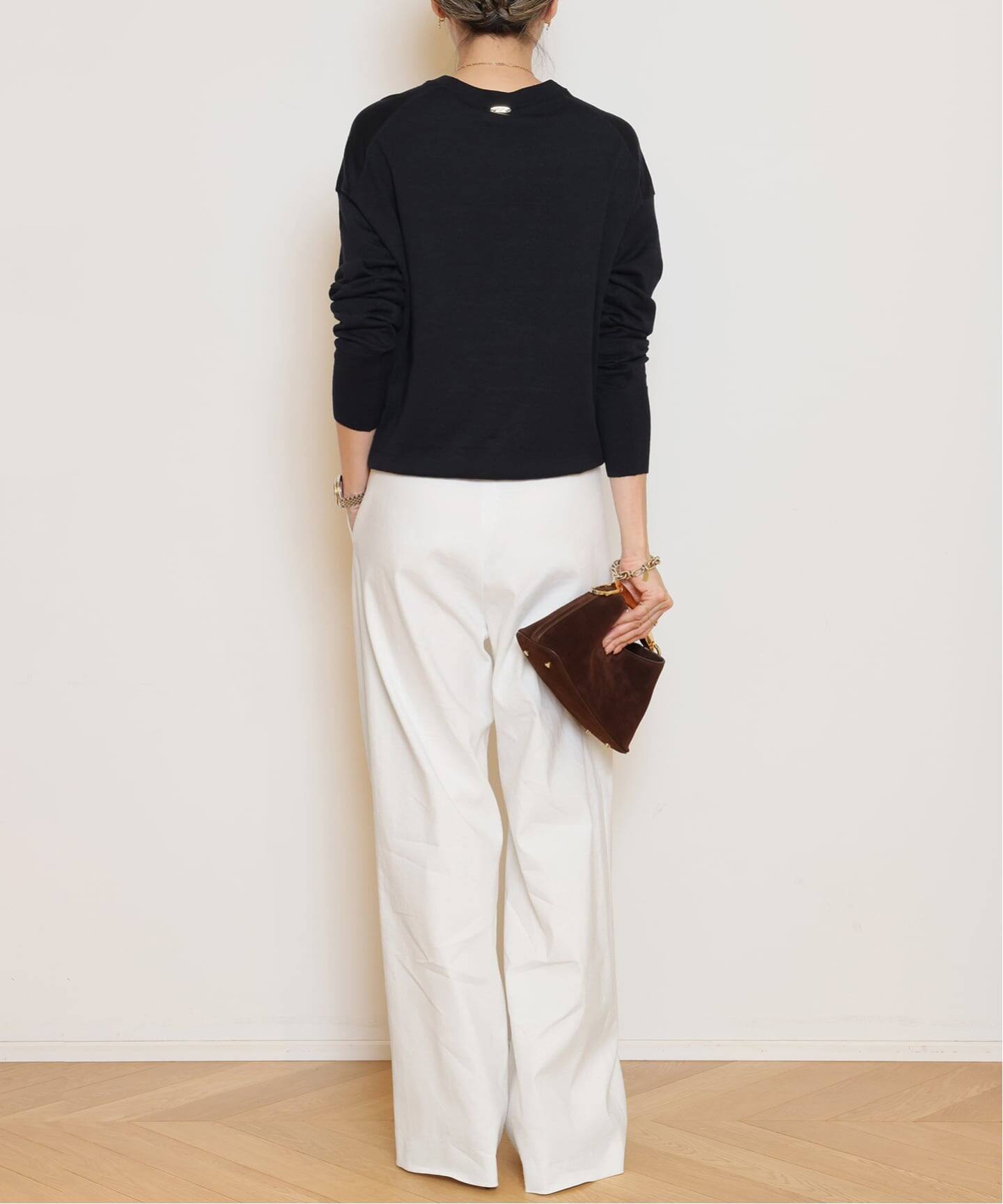 STRETCH TWILL タックパンツ（その他パンツ）｜MUSE de Deuxieme