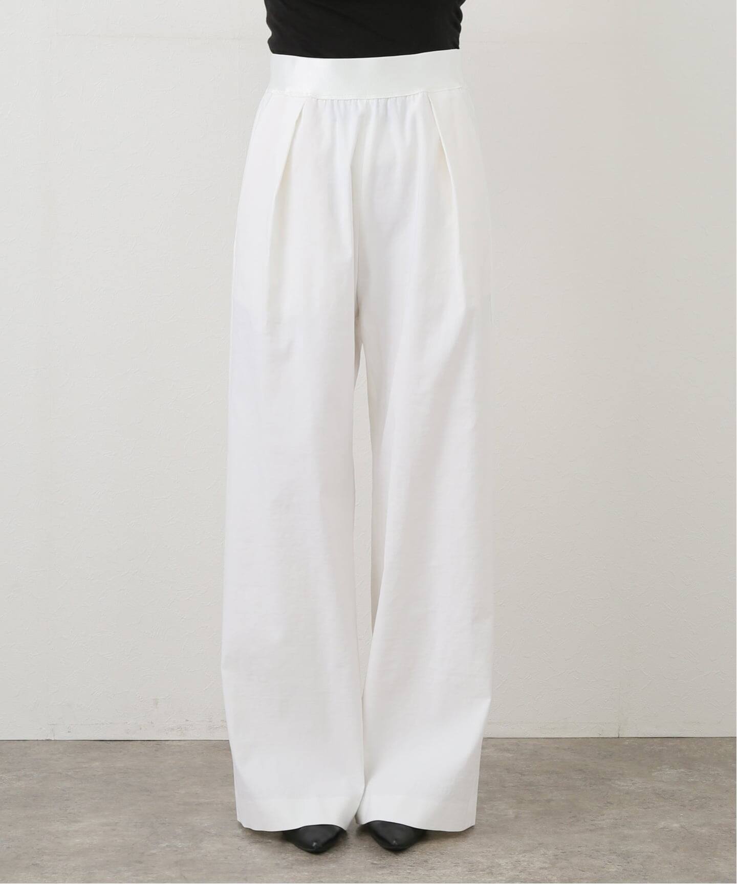 STRETCH TWILL タックパンツ（その他パンツ）｜MUSE de Deuxieme