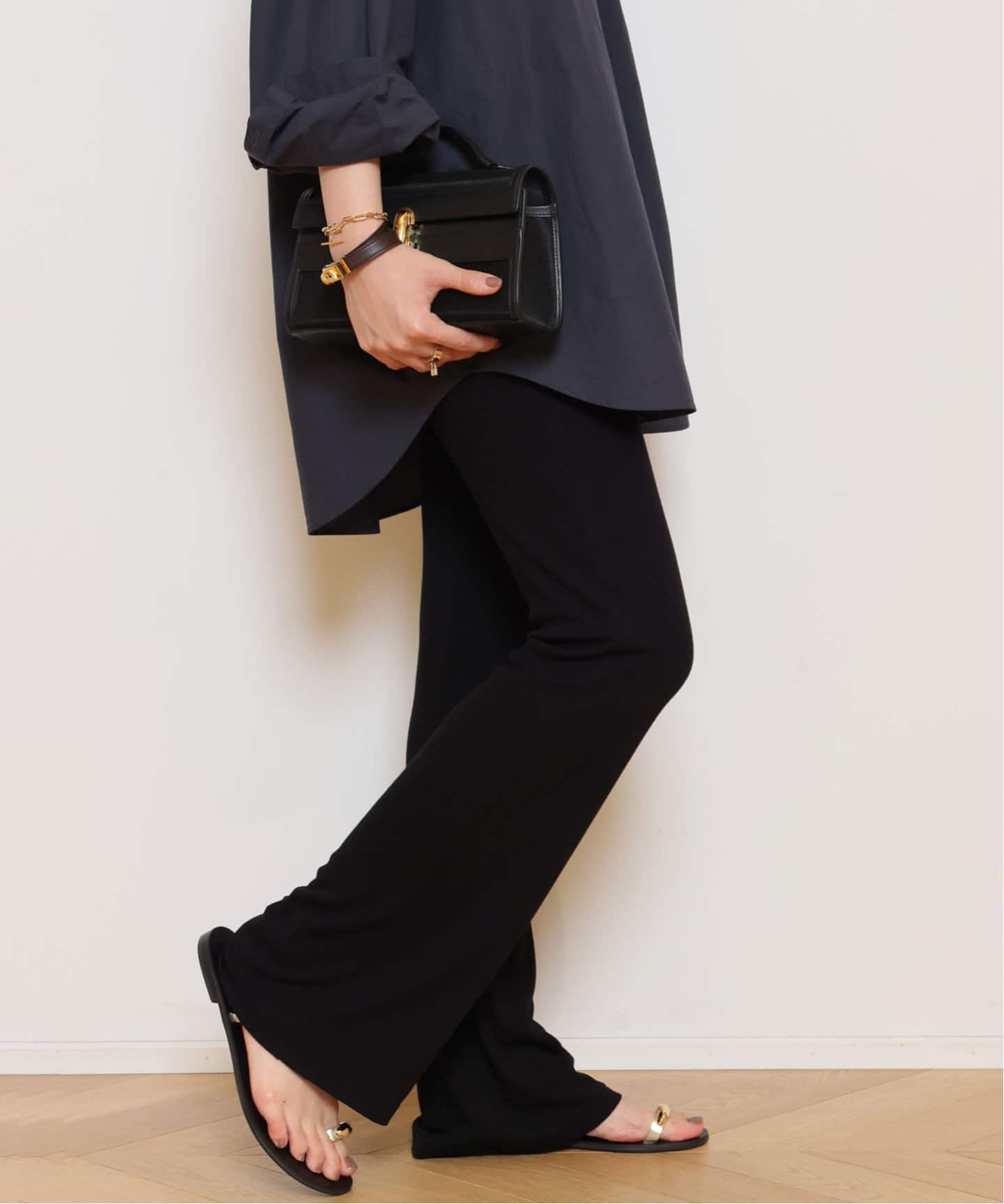 Rayon rib パンツ(その他パンツ)|MUSE de Deuxieme Classe Rayon rib パンツ(その他パンツ)|MUSE de Deuxieme Classe