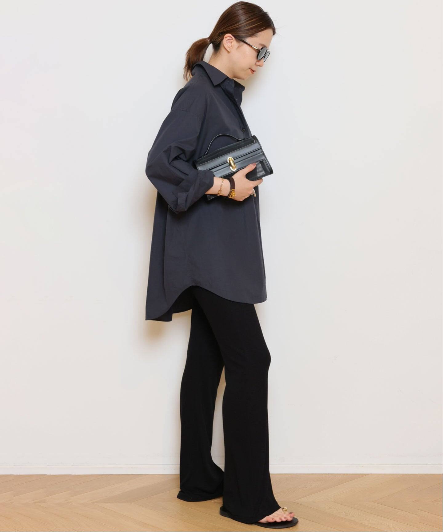 Rayon rib パンツ（その他パンツ）｜MUSE de Deuxieme Classe