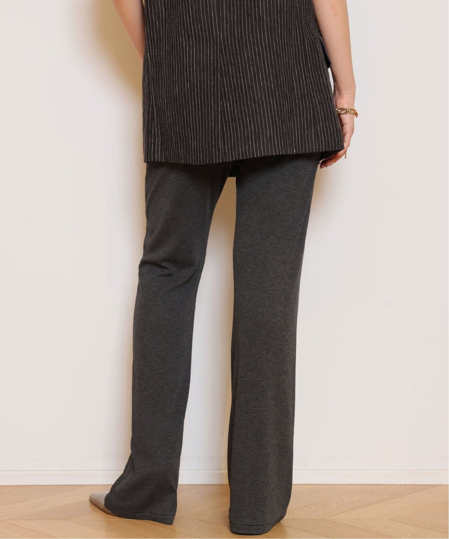Rayon rib パンツ（その他パンツ）｜MUSE de Deuxieme Classe