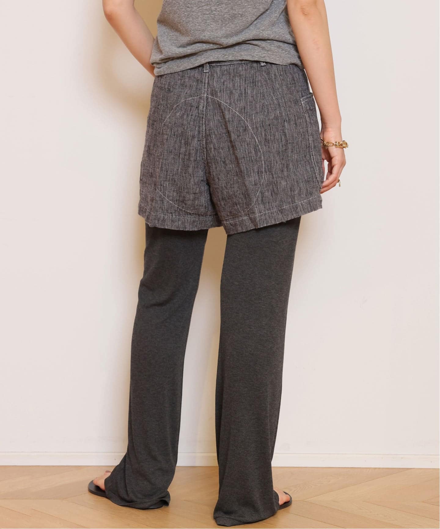 Rayon rib パンツ（その他パンツ）｜MUSE de Deuxieme Classe