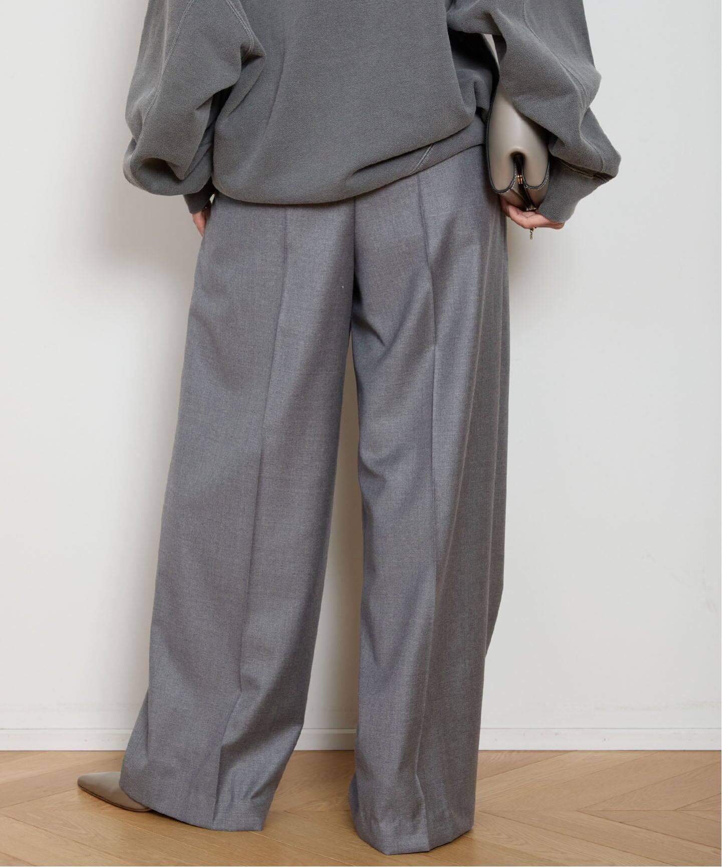 Tapered Tuck パンツ（スラックス）｜MUSE de Deuxieme Classe