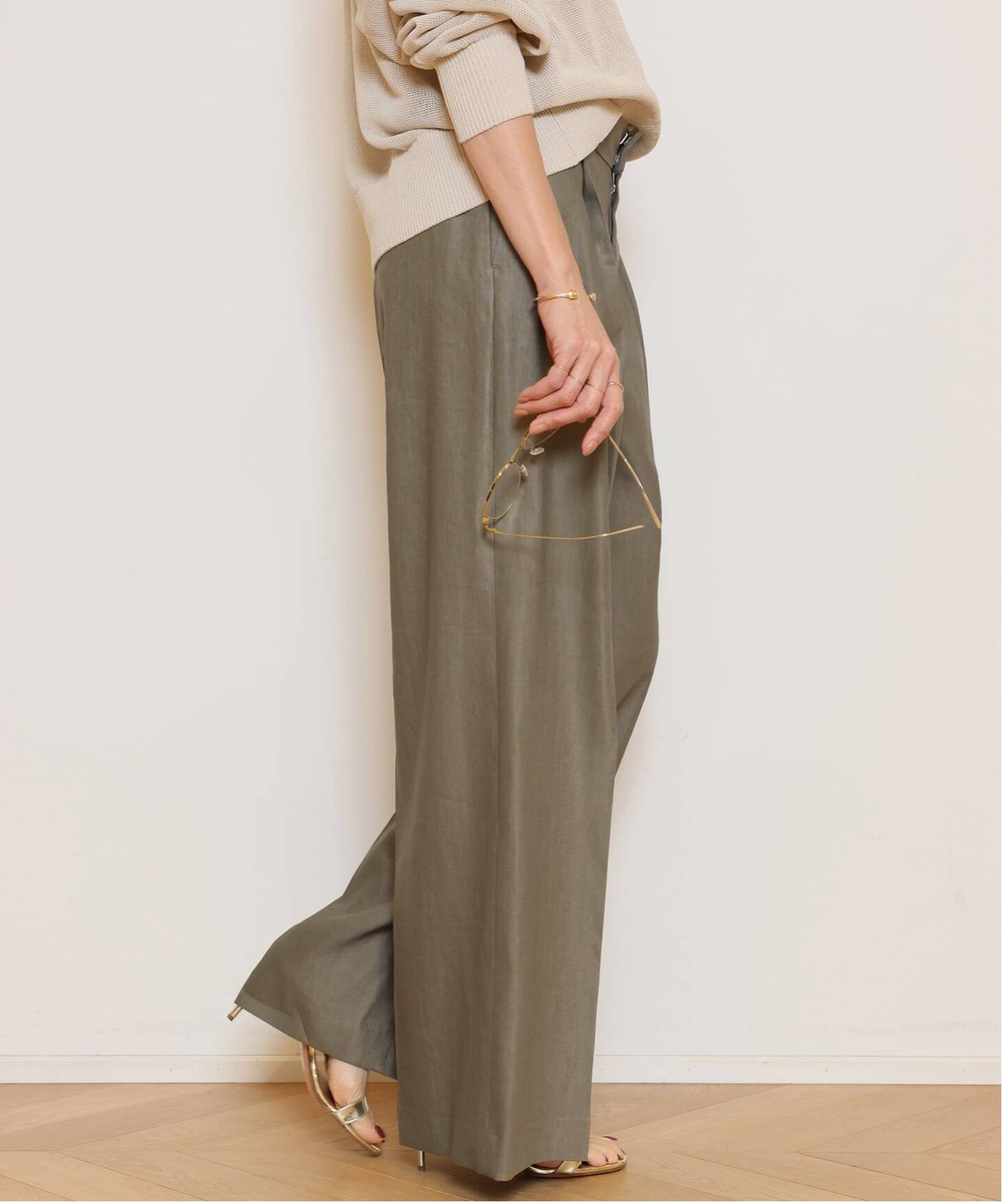 MUSE de Deuxieme Classe *Easy Wide パンツ Summer Wide パンツ（スラックス）｜MUSE de Deuxieme Classe