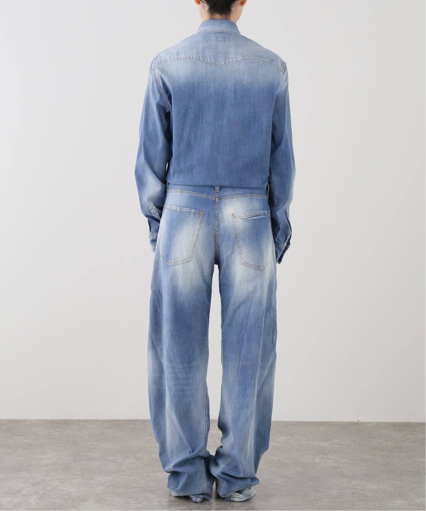 DSQUARED2/ディースクエアード】LIGHTWASH DENIM JUMPSUIT（つなぎ