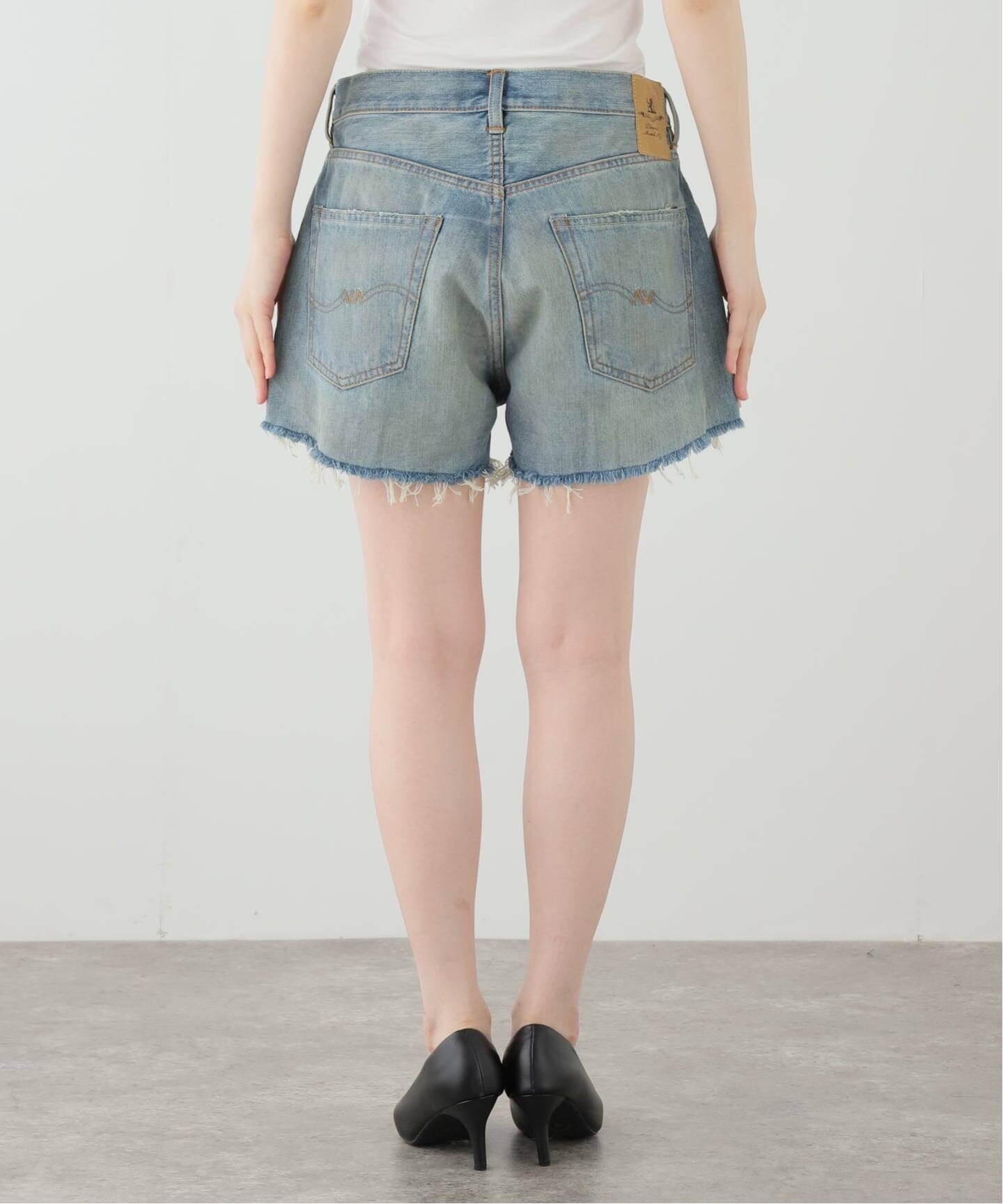 極美品！MUSE de Deuxieme Classe デニムショートパンツ DENIMIST/デニミスト】HAISLEY DENIM SHORT パンツ（デニムパンツ