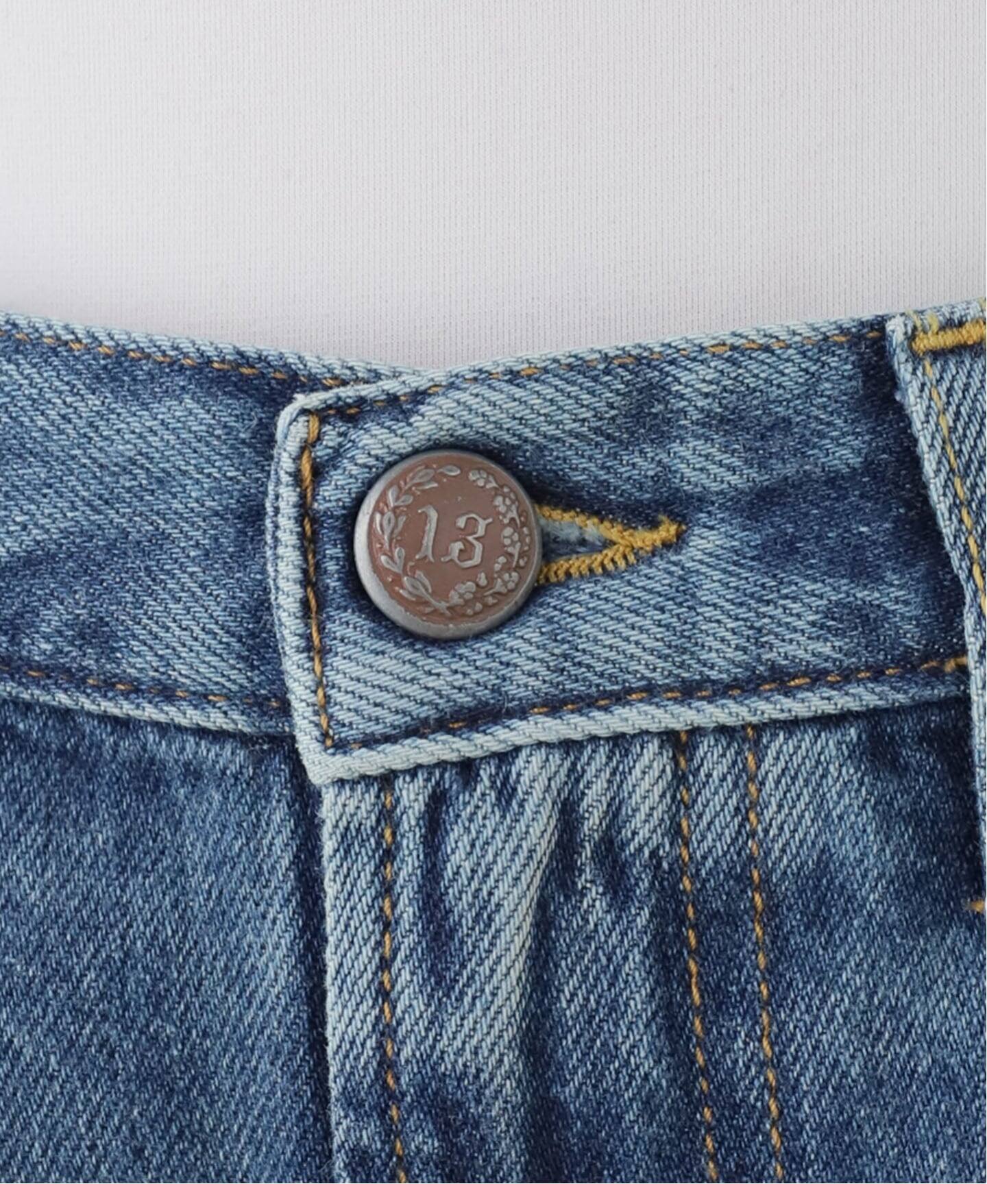 R13/アールサーティーン】DAMON TUCK デニム（スラックス）｜MUSE de