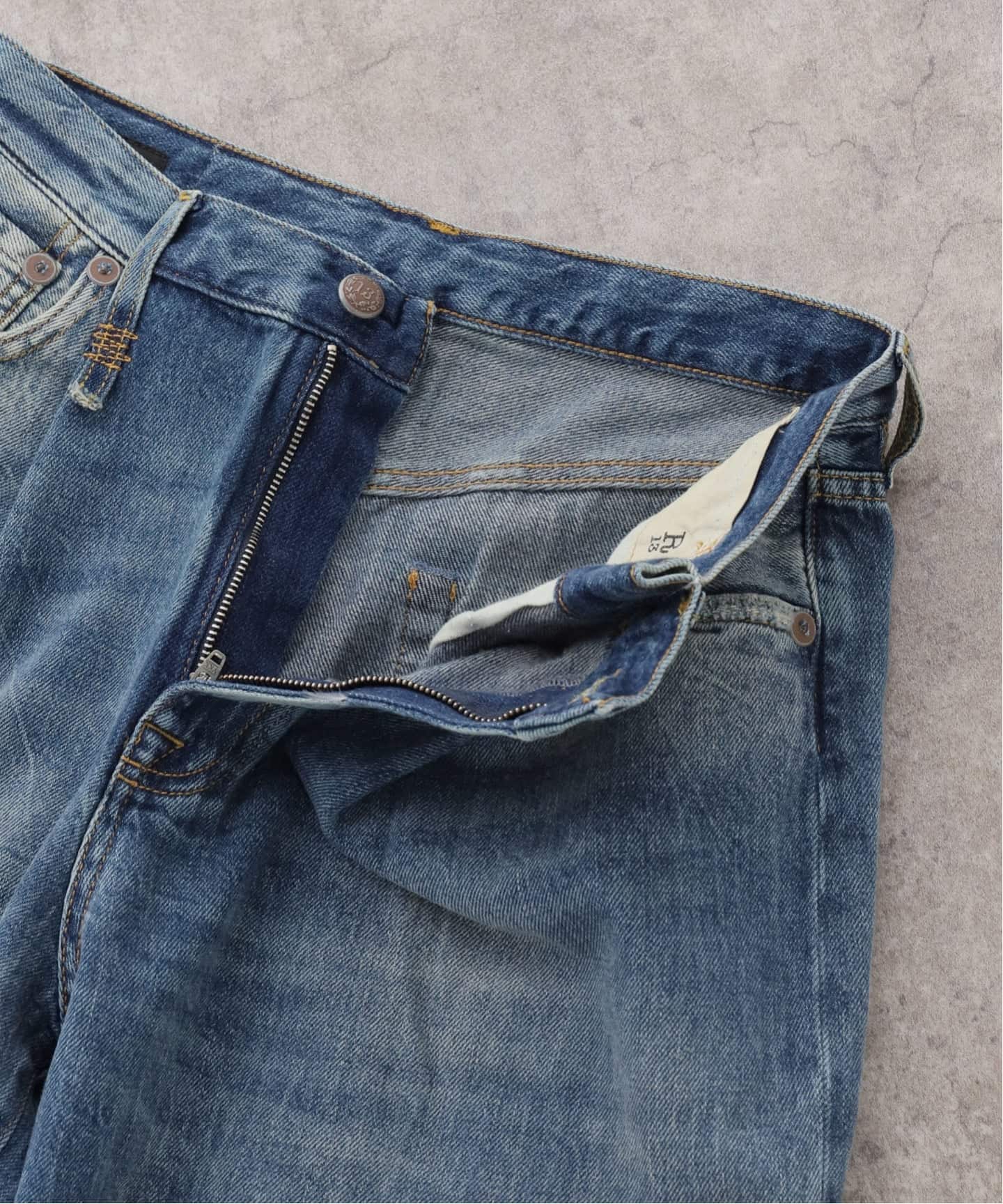 R13/アールサーティーン】DAMON TUCK デニム（スラックス）｜MUSE de