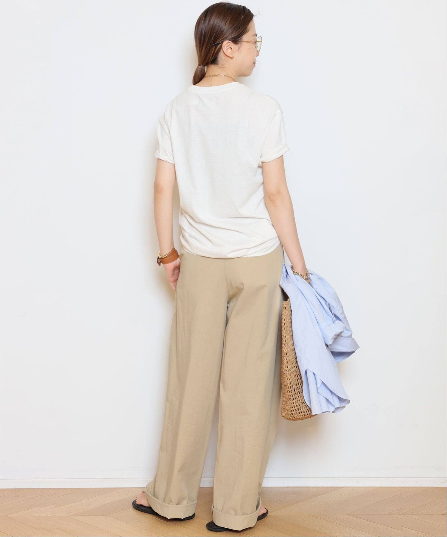 DARKPARK/ダークパーク】DANIELLE LIGHT COTTON WIDE パンツ