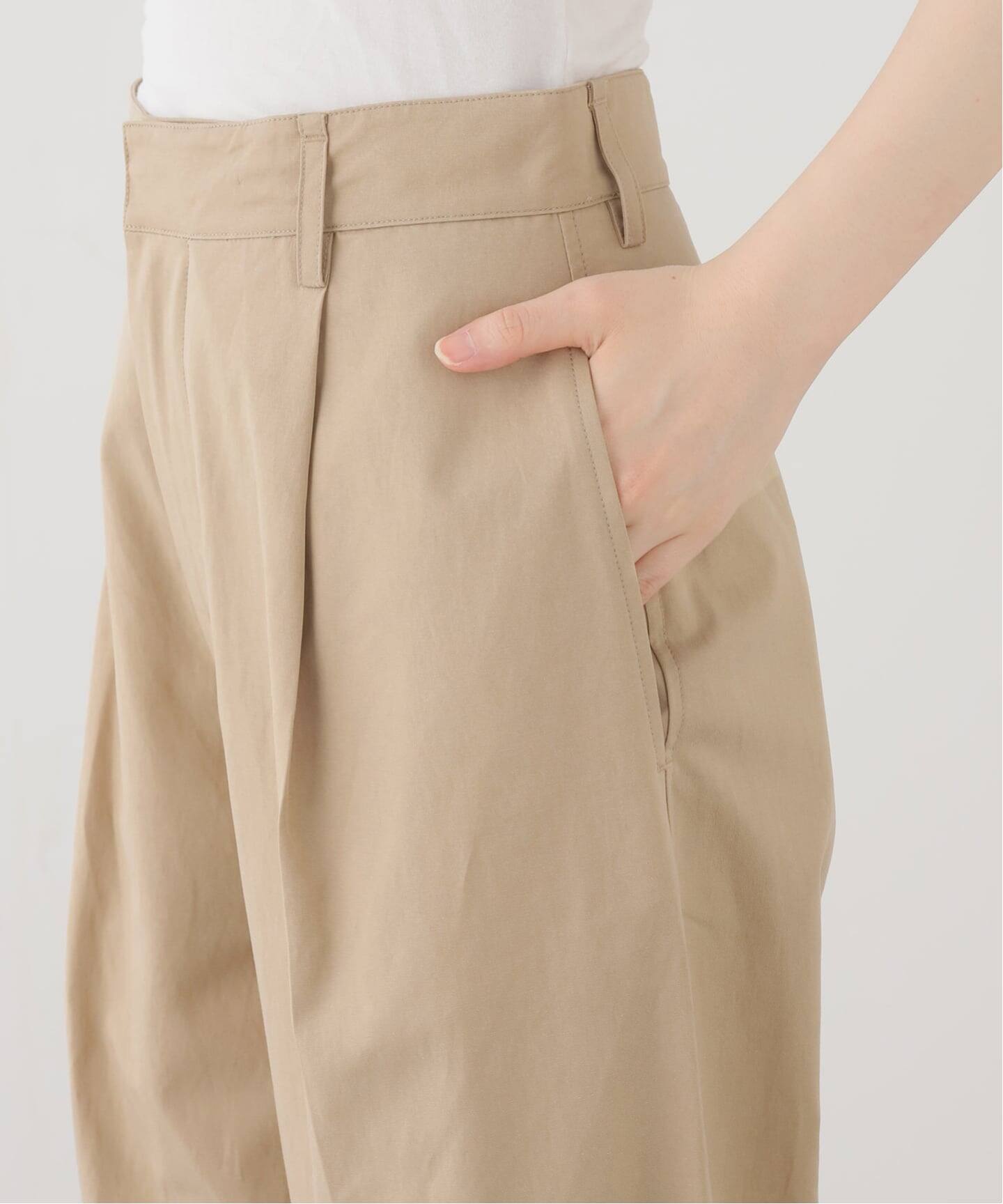 DARKPARK/ダークパーク】DANIELLE LIGHT COTTON WIDE パンツ