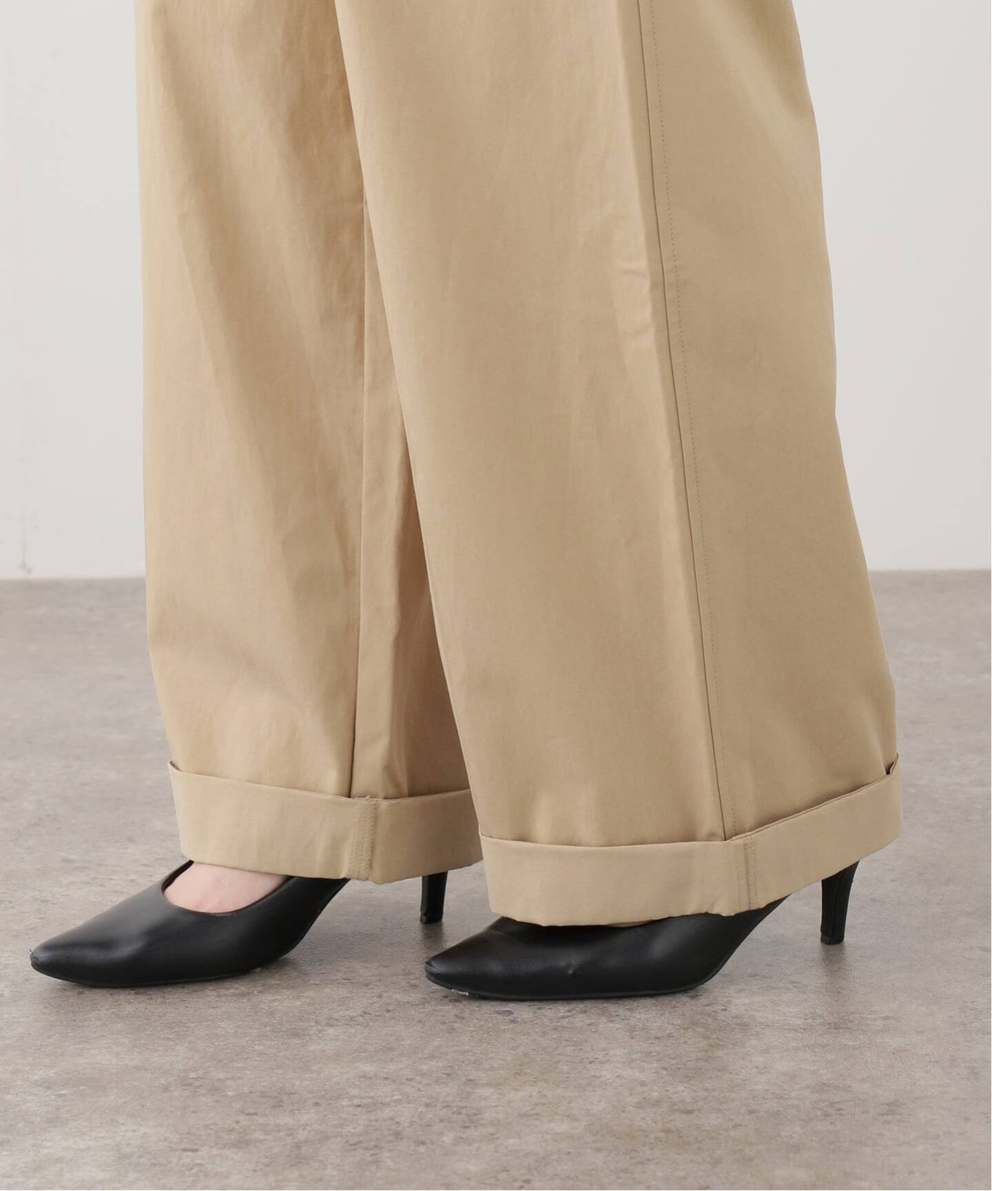 DARKPARK/ダークパーク】DANIELLE LIGHT COTTON WIDE パンツ