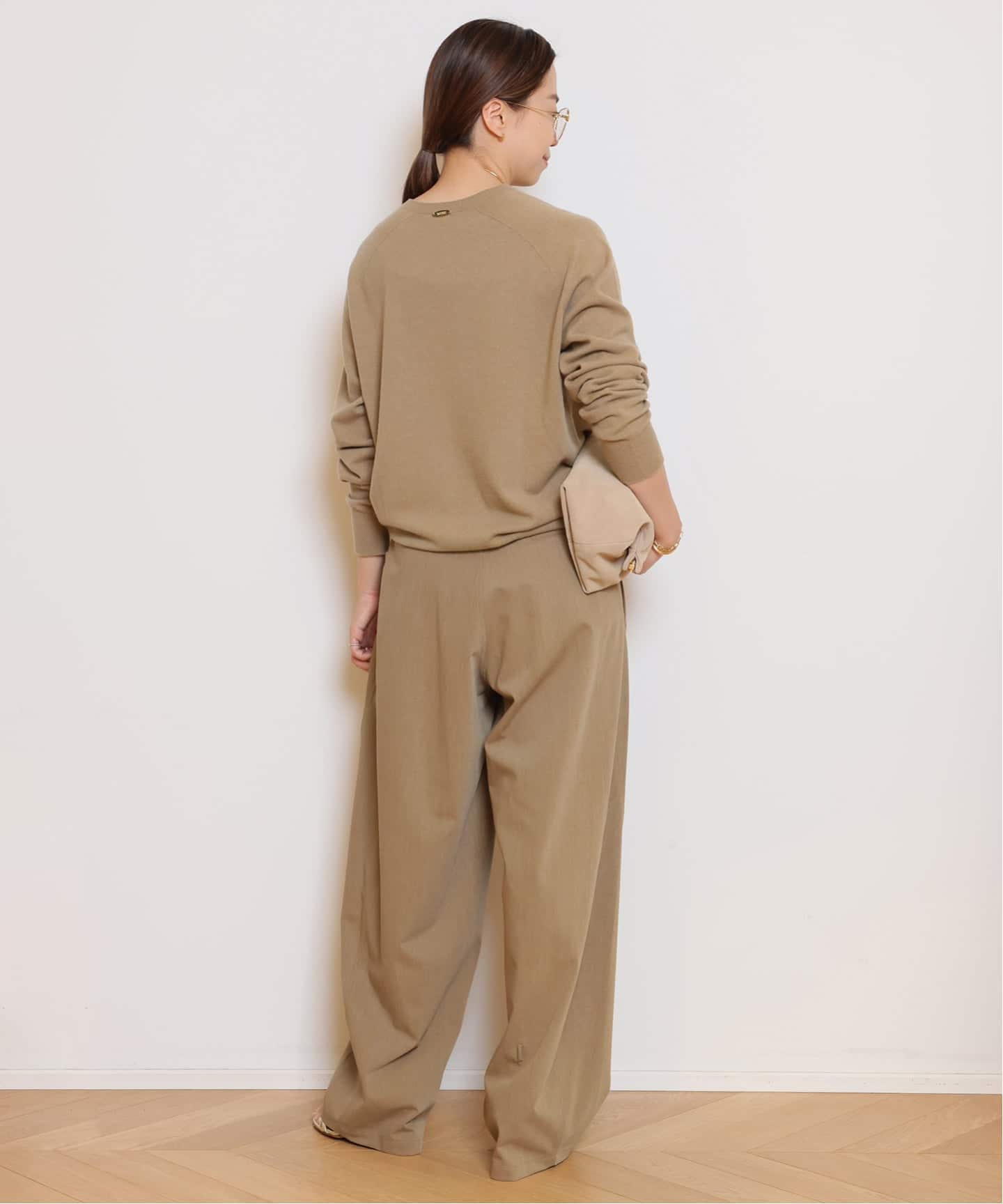 DARKPARK/ダークパーク】PHEBE CUFF ADORNED WOOL パンツ（その他