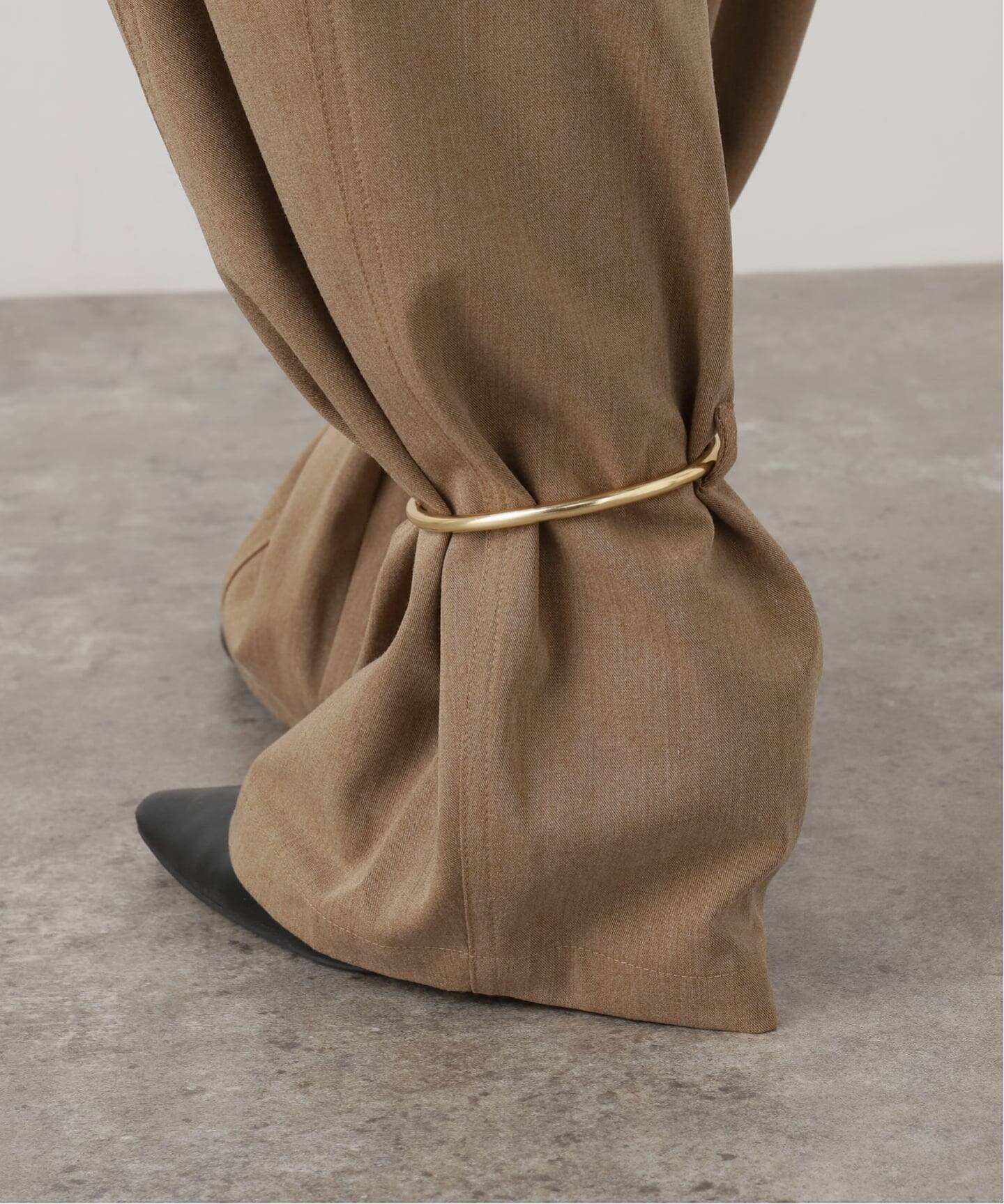 DARKPARK/ダークパーク】PHEBE CUFF ADORNED WOOL パンツ（その他