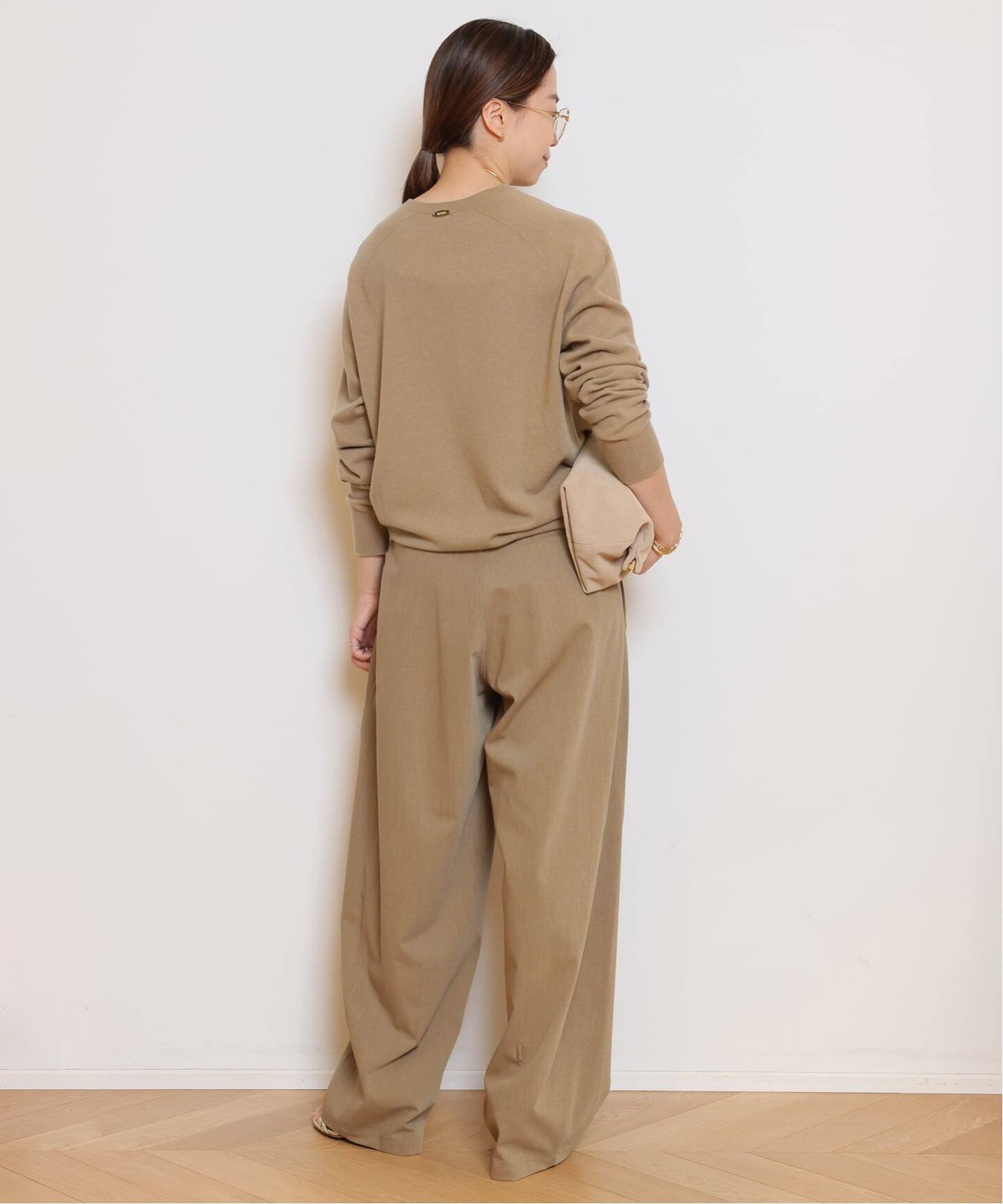 DARKPARK/ダークパーク】PHEBE CUFF ADORNED WOOL パンツ（その他