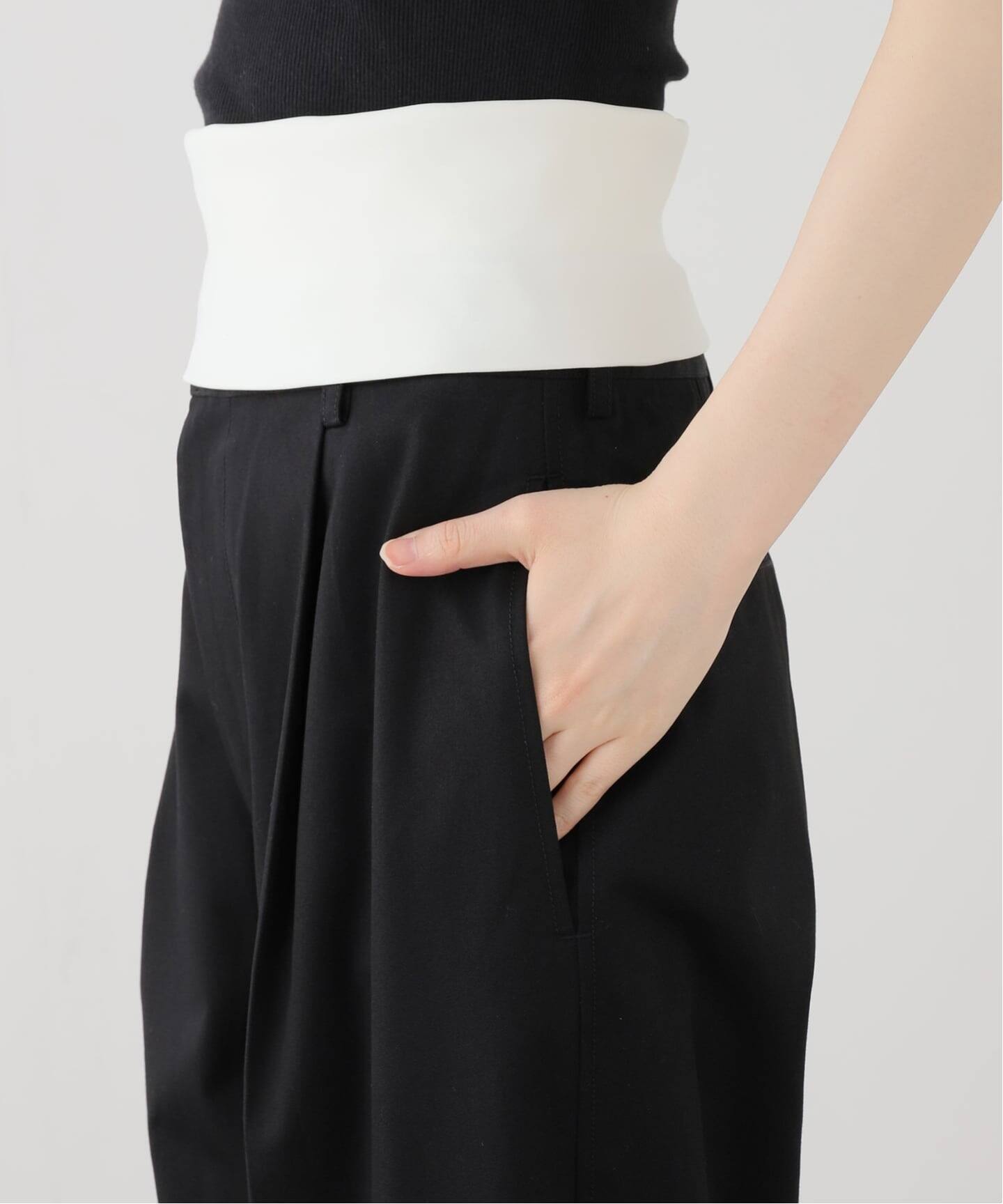 未使用タグ付♪ドゥーズィエムクラス PAN GAWN 定価4.2万 ブラック DARKPARK/ダークパーク】WENDY WIDE パンツ（その他パンツ）｜MUSE de
