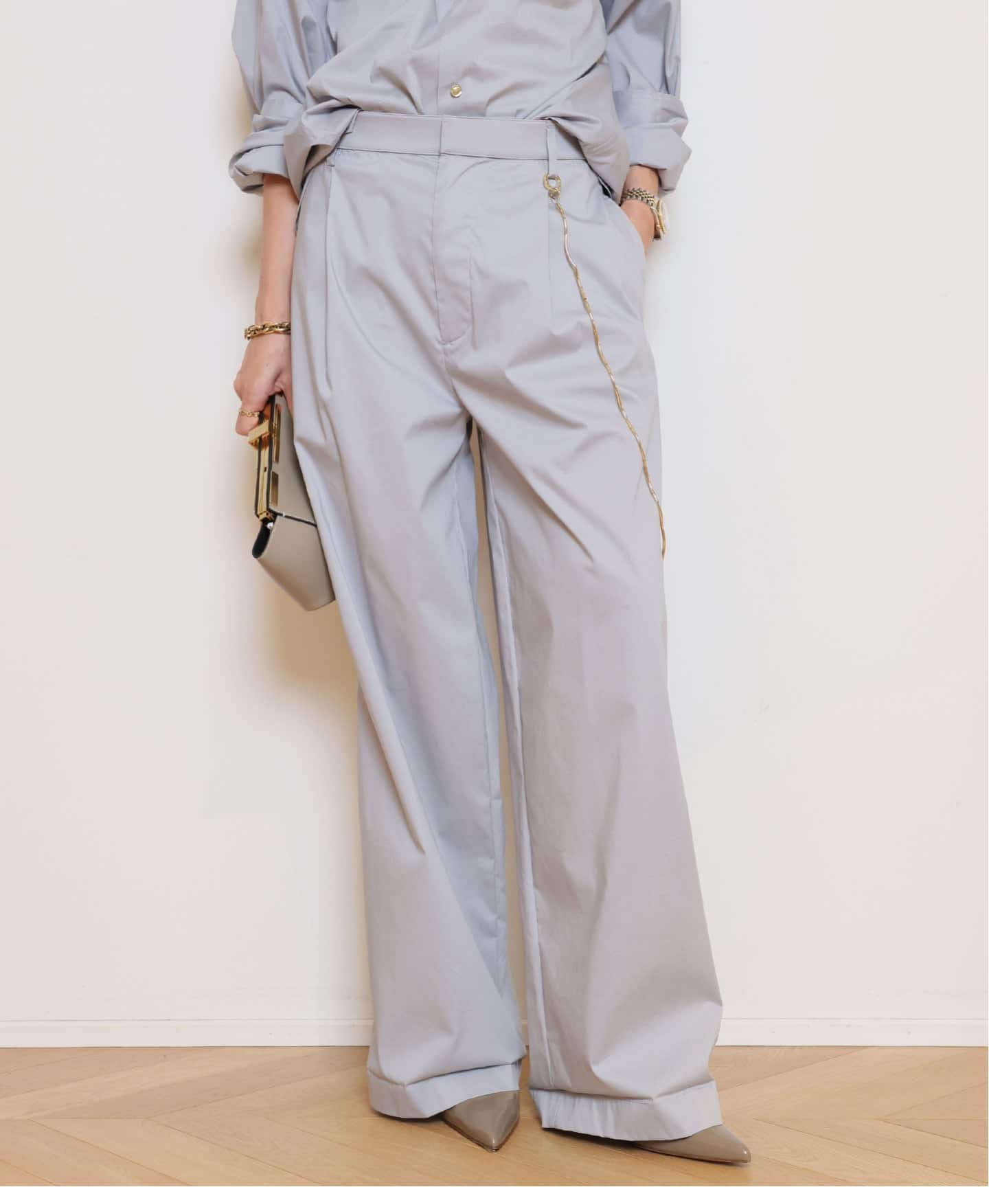 ⭕新品、未使用⭕ミューズドゥドゥーズィエムクラス☆へリル☆ワイドパンツ MUSE de Deuxieme Classe【HERILL/ヘリル】HL DENIM WIDE パンツ